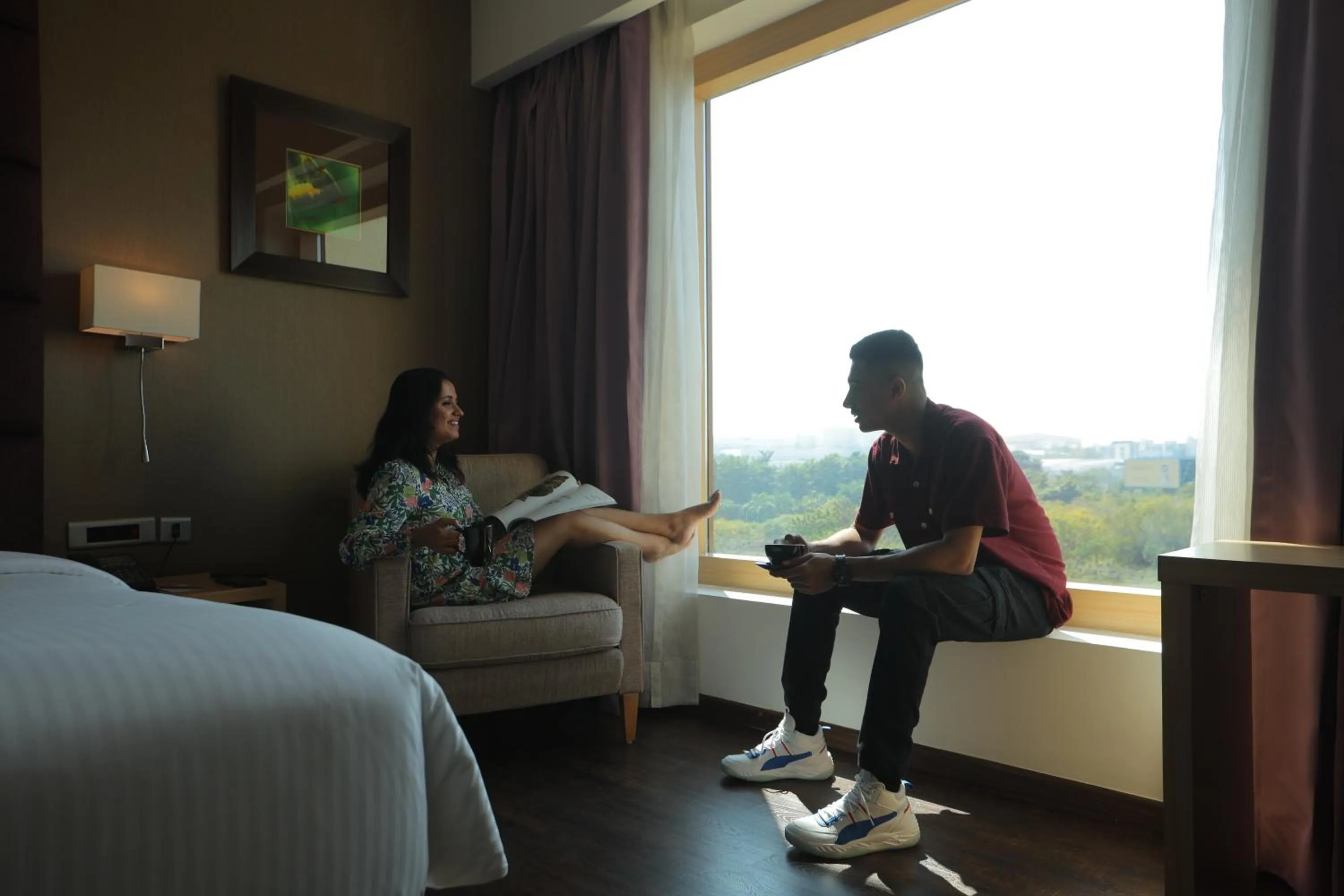 View (from property/room) in Novotel Hyderabad Airport