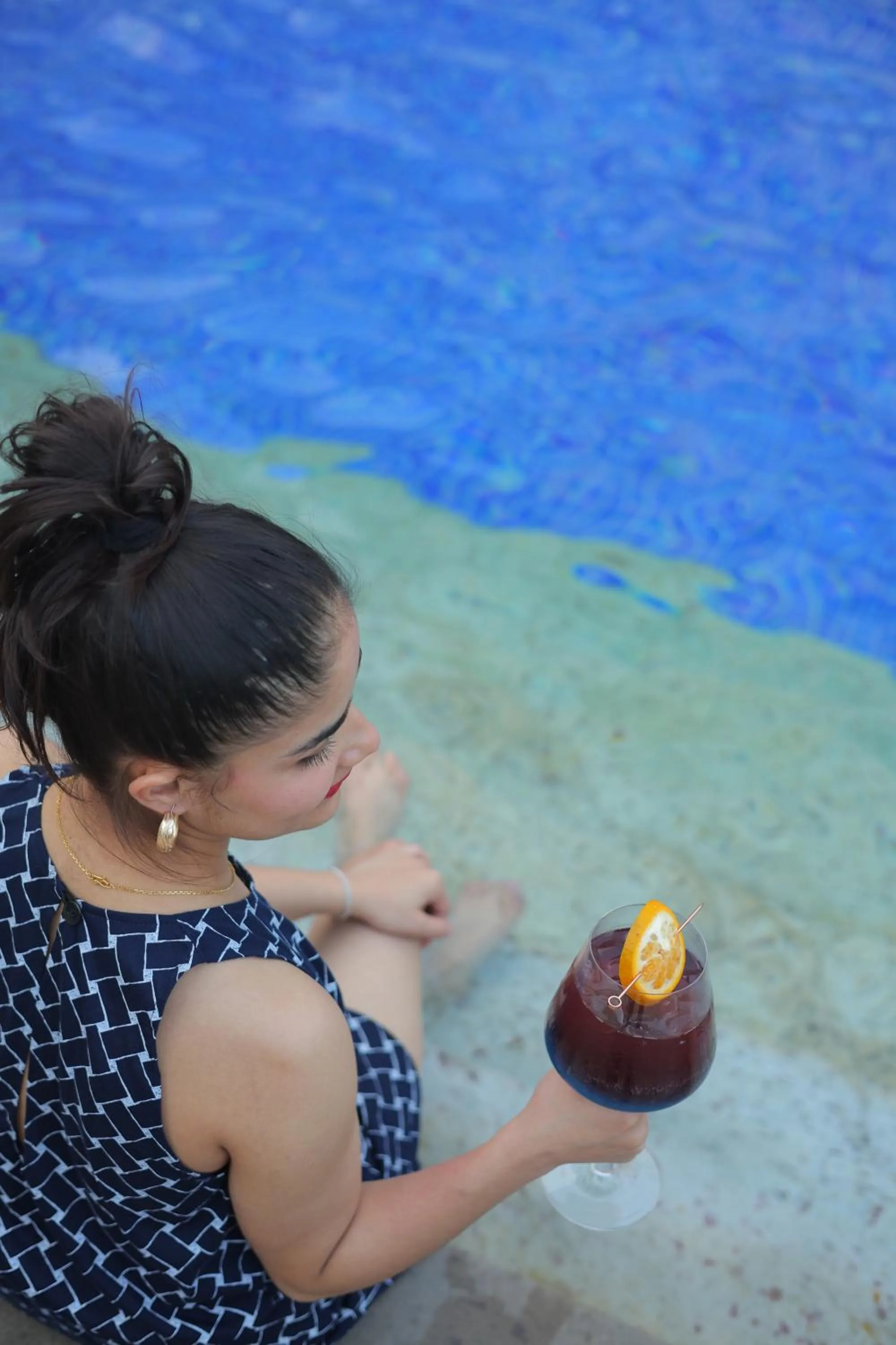 Pool view in Novotel Hyderabad Airport