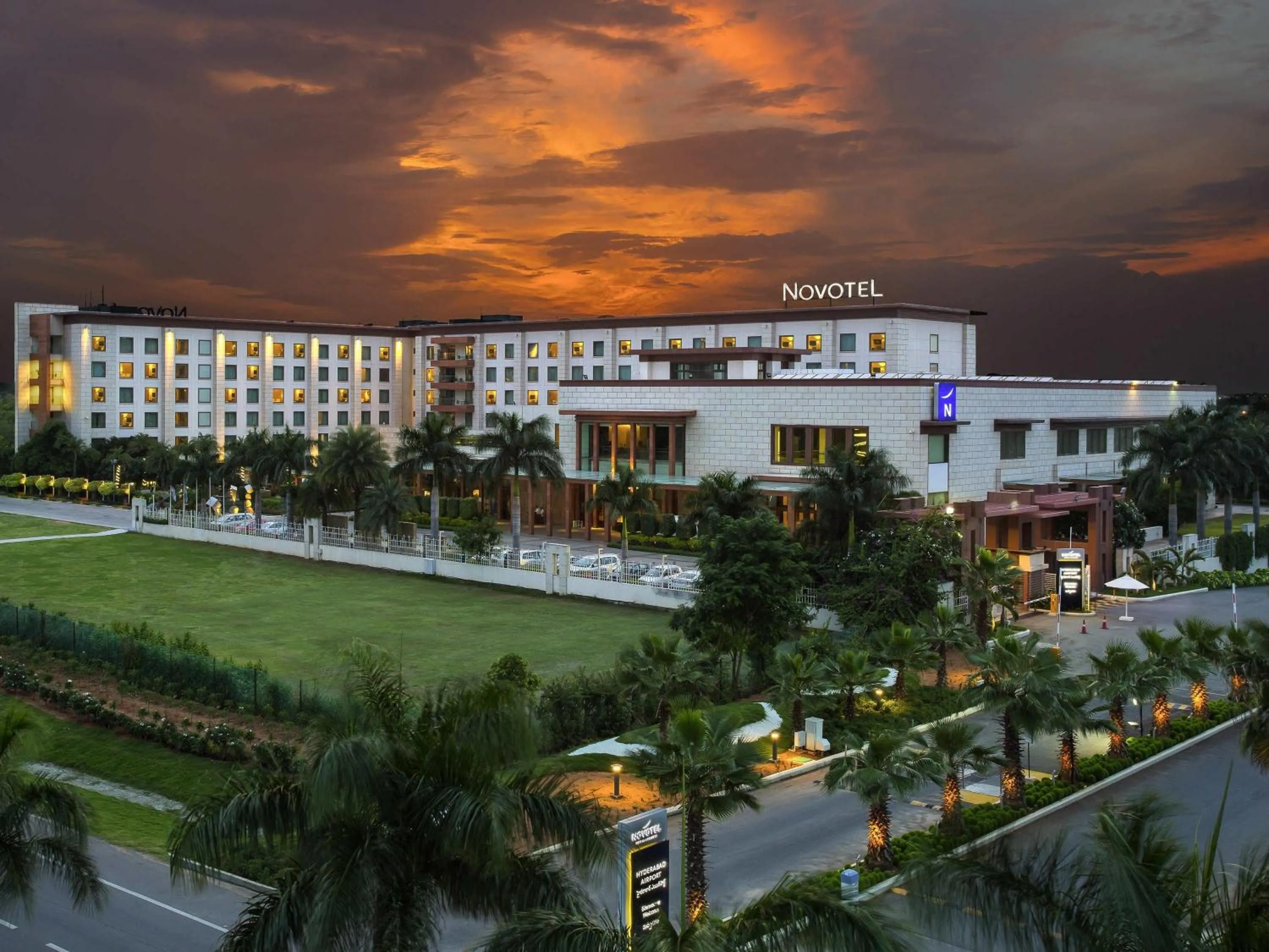 Property building in Novotel Hyderabad Airport