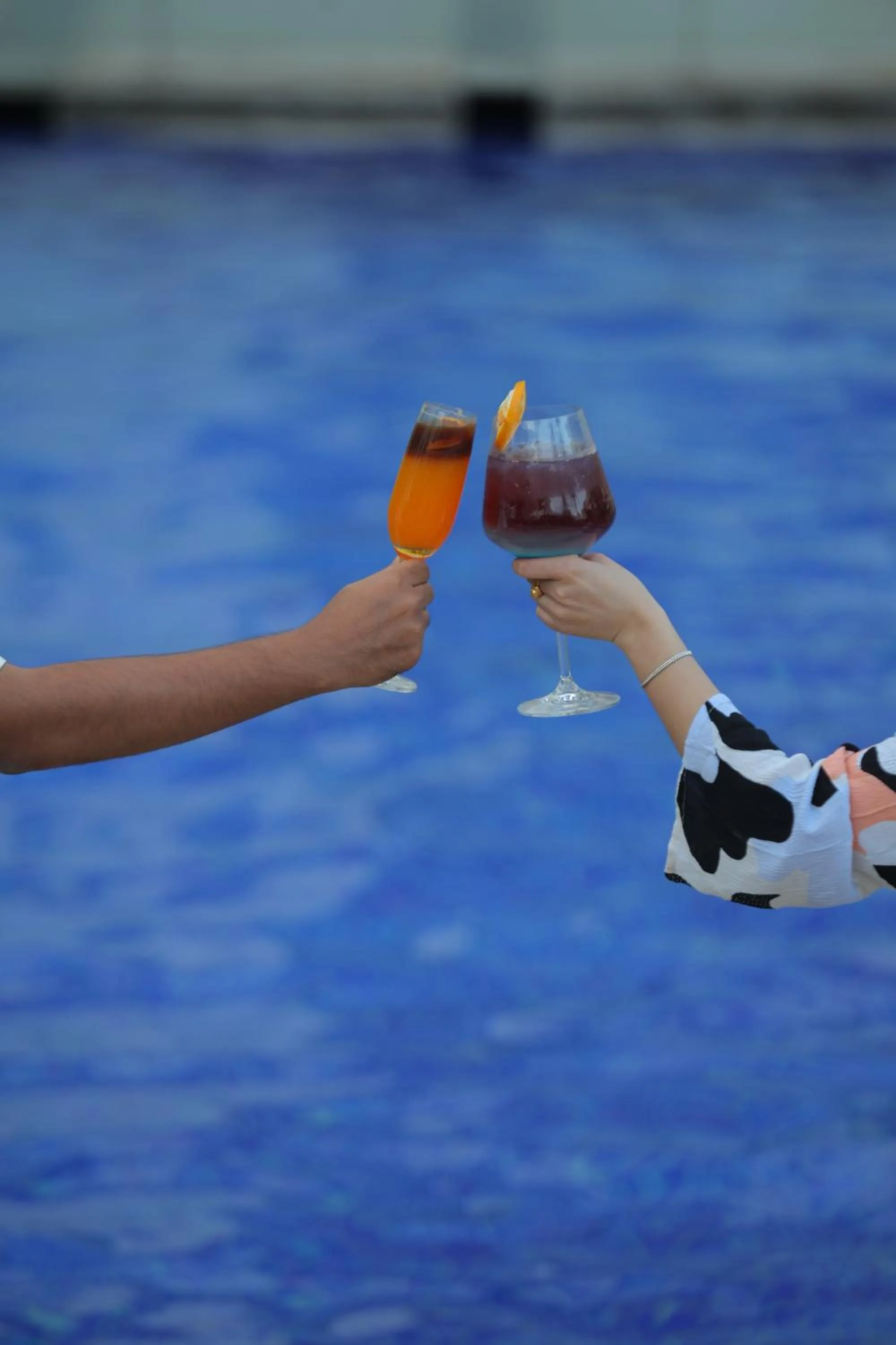 Swimming pool in Novotel Hyderabad Airport