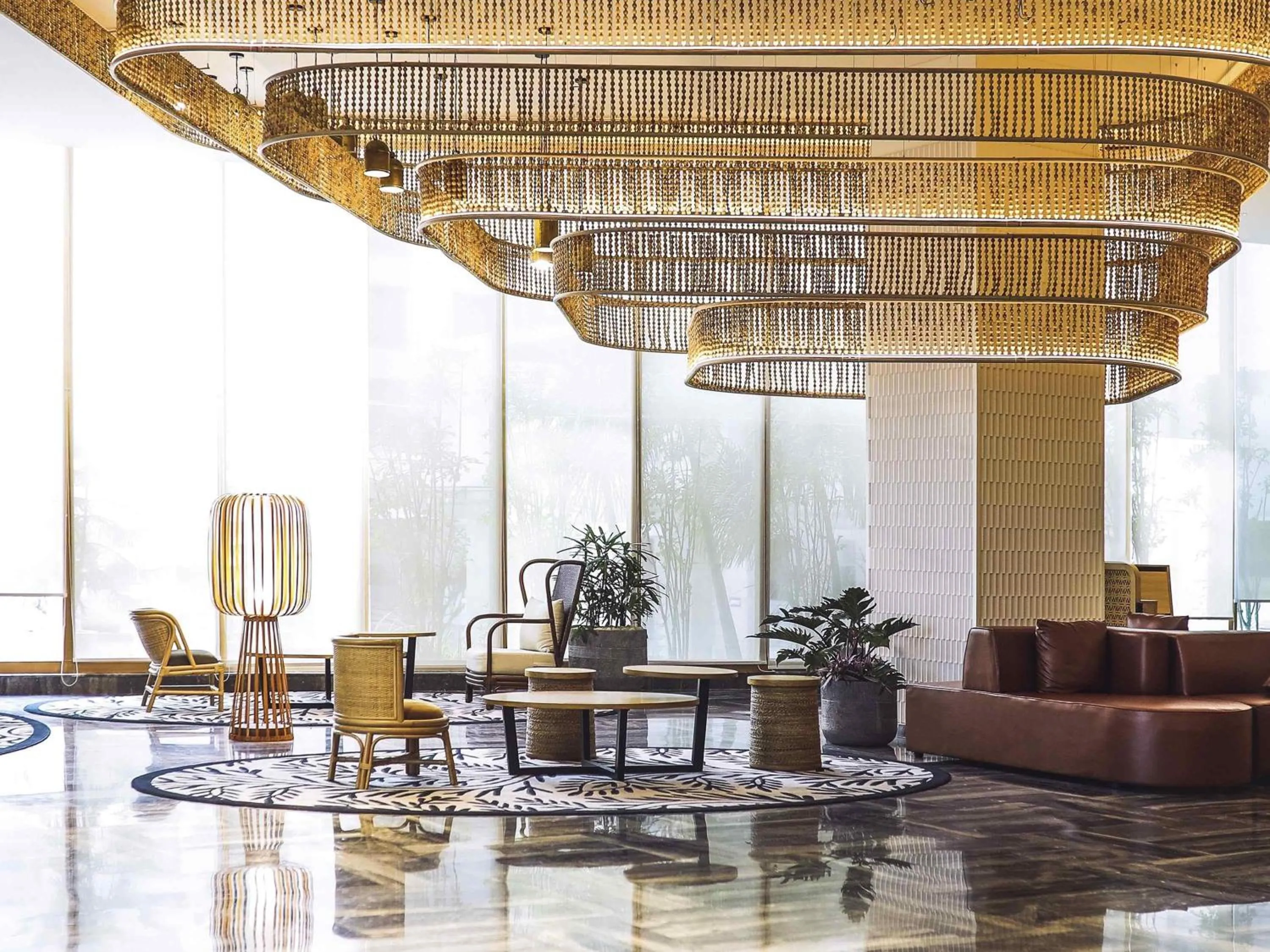 Bedroom in Novotel Hyderabad Airport