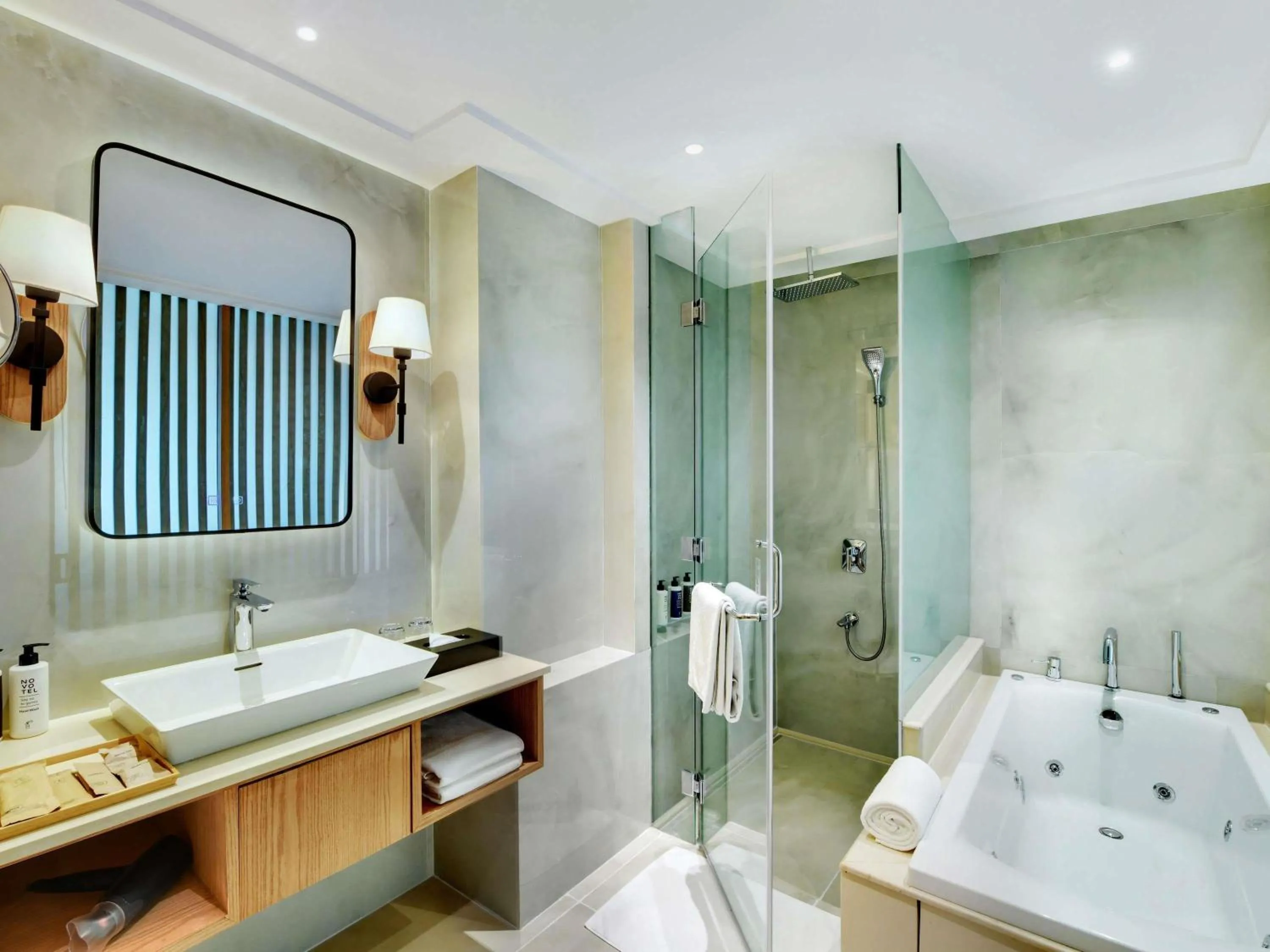 Bedroom in Novotel Hyderabad Airport