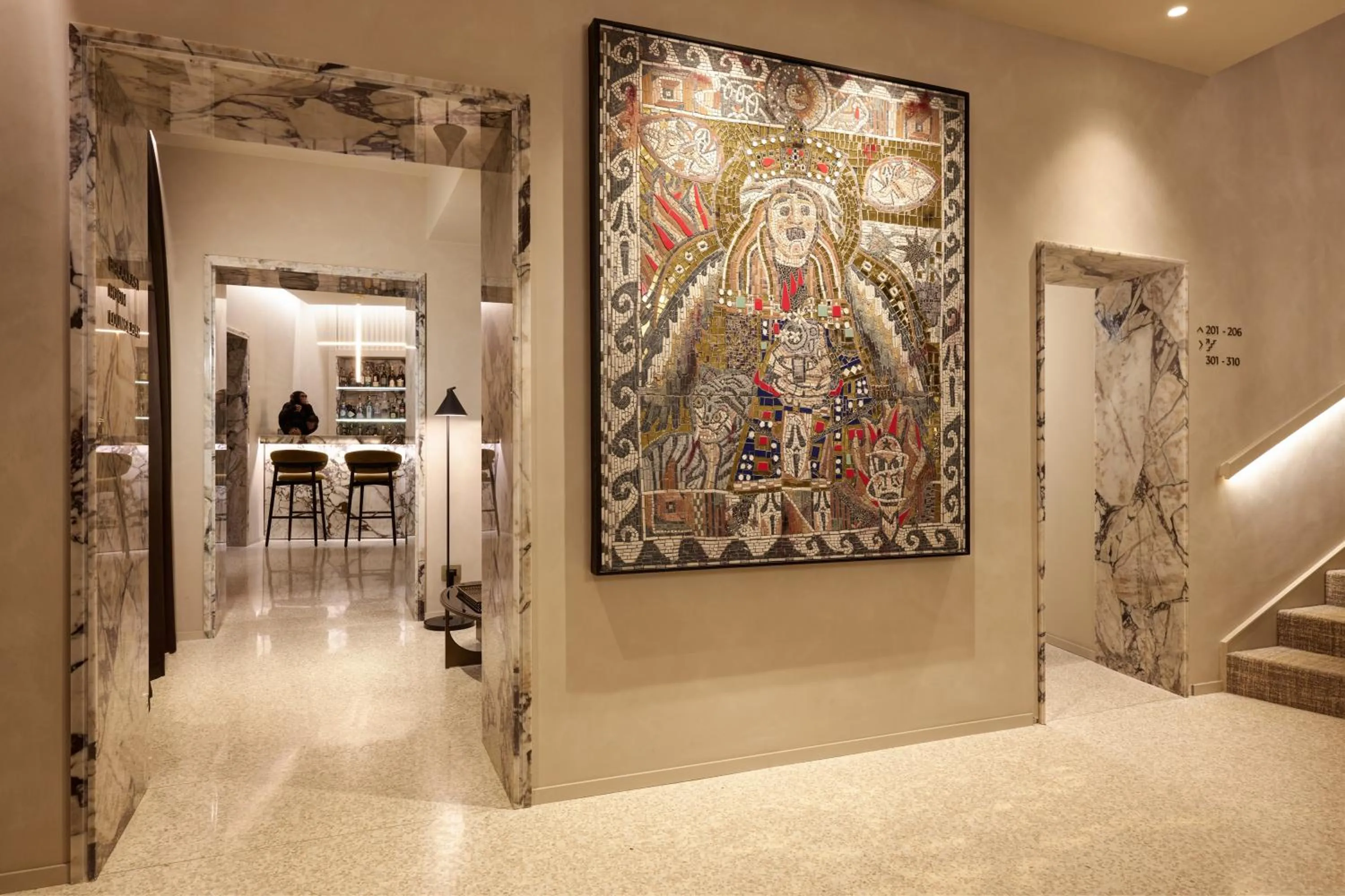 Lobby or reception in Borghese Contemporary Hotel