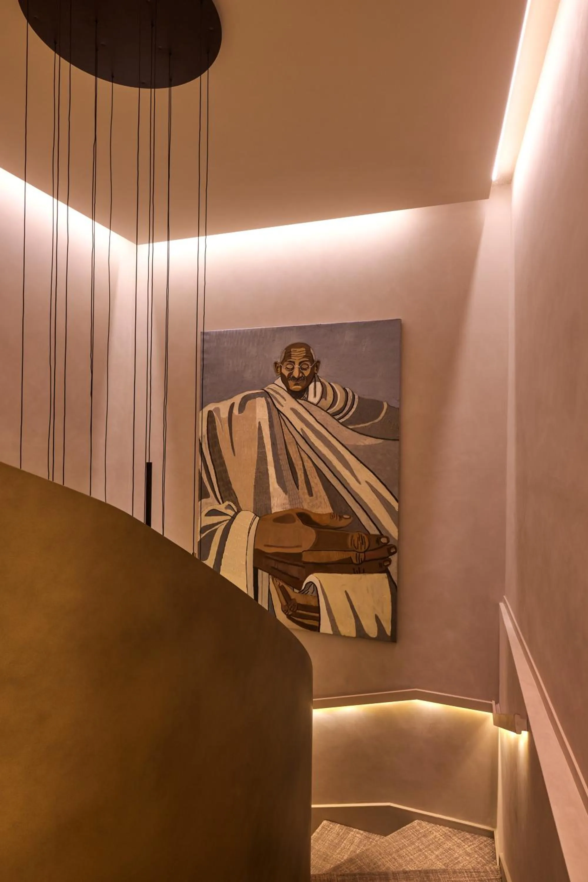 Decorative detail in Borghese Contemporary Hotel