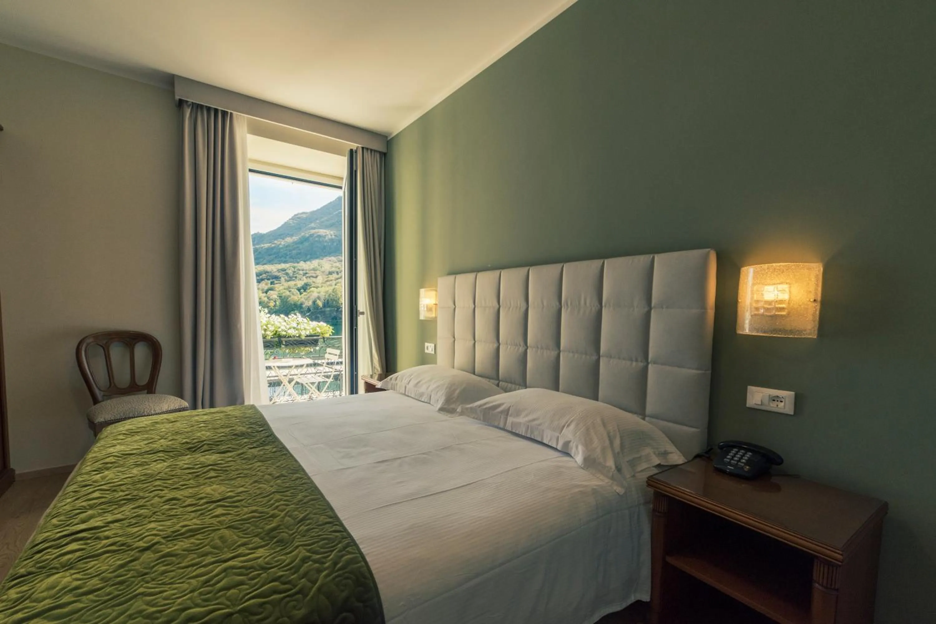 Bed in Hotel Due Palme