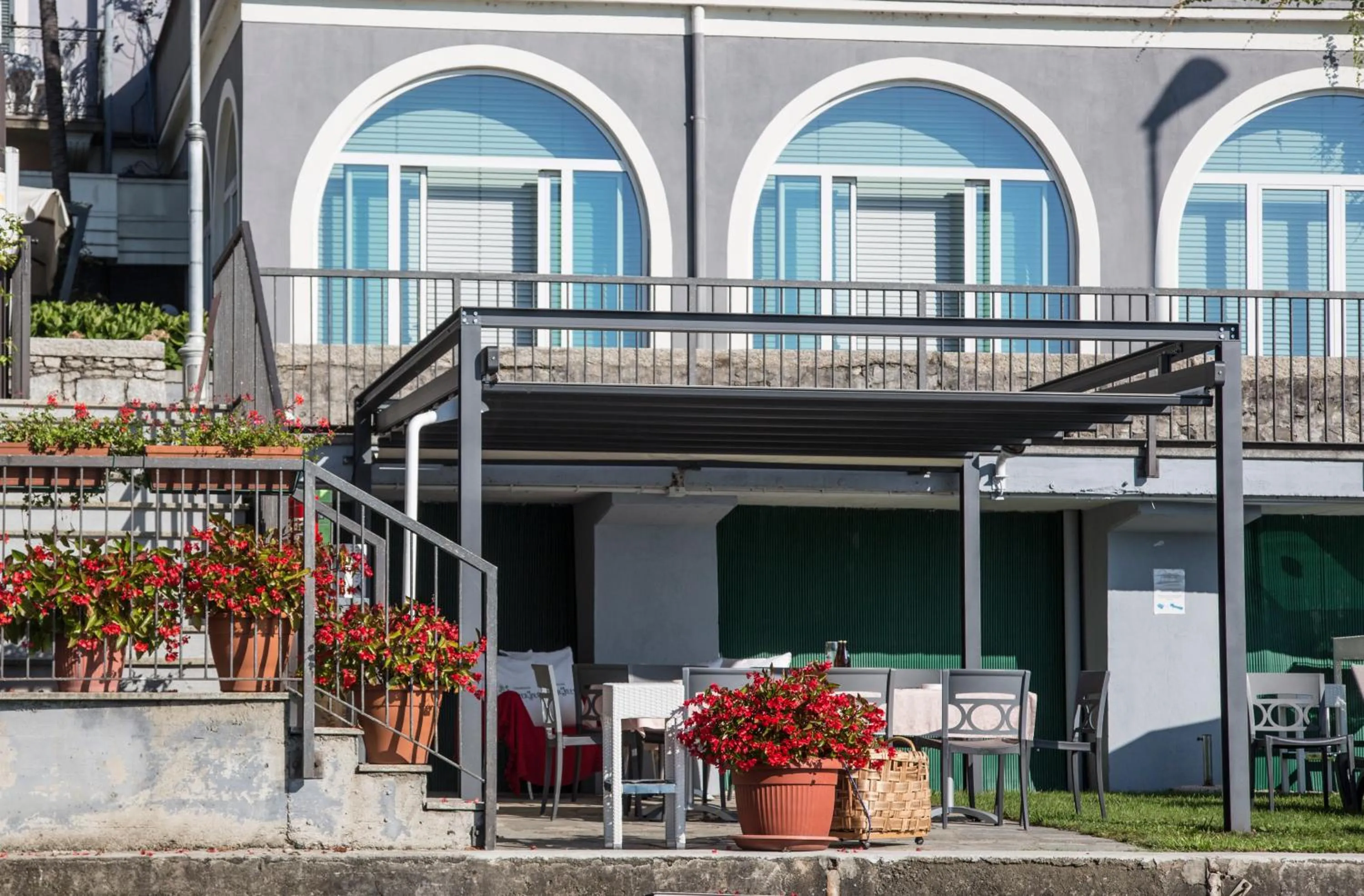 Property building in Hotel Due Palme