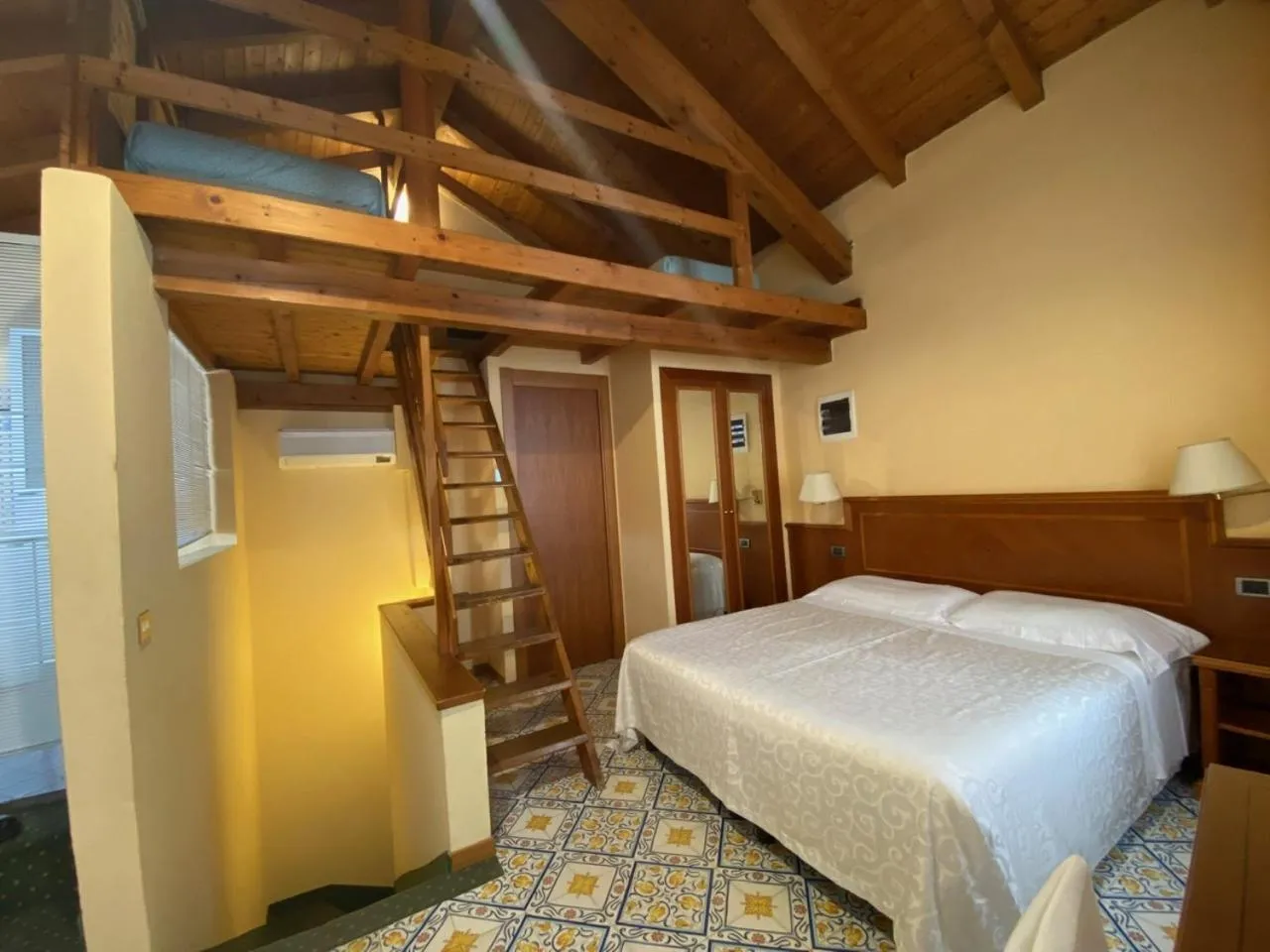 Bedroom, Bed in Hotel Due Palme