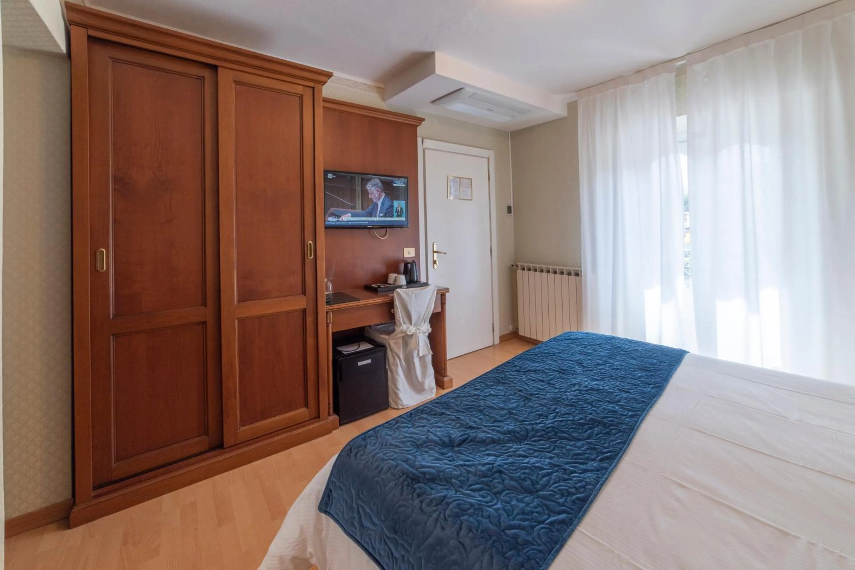 Bed in Hotel Due Palme