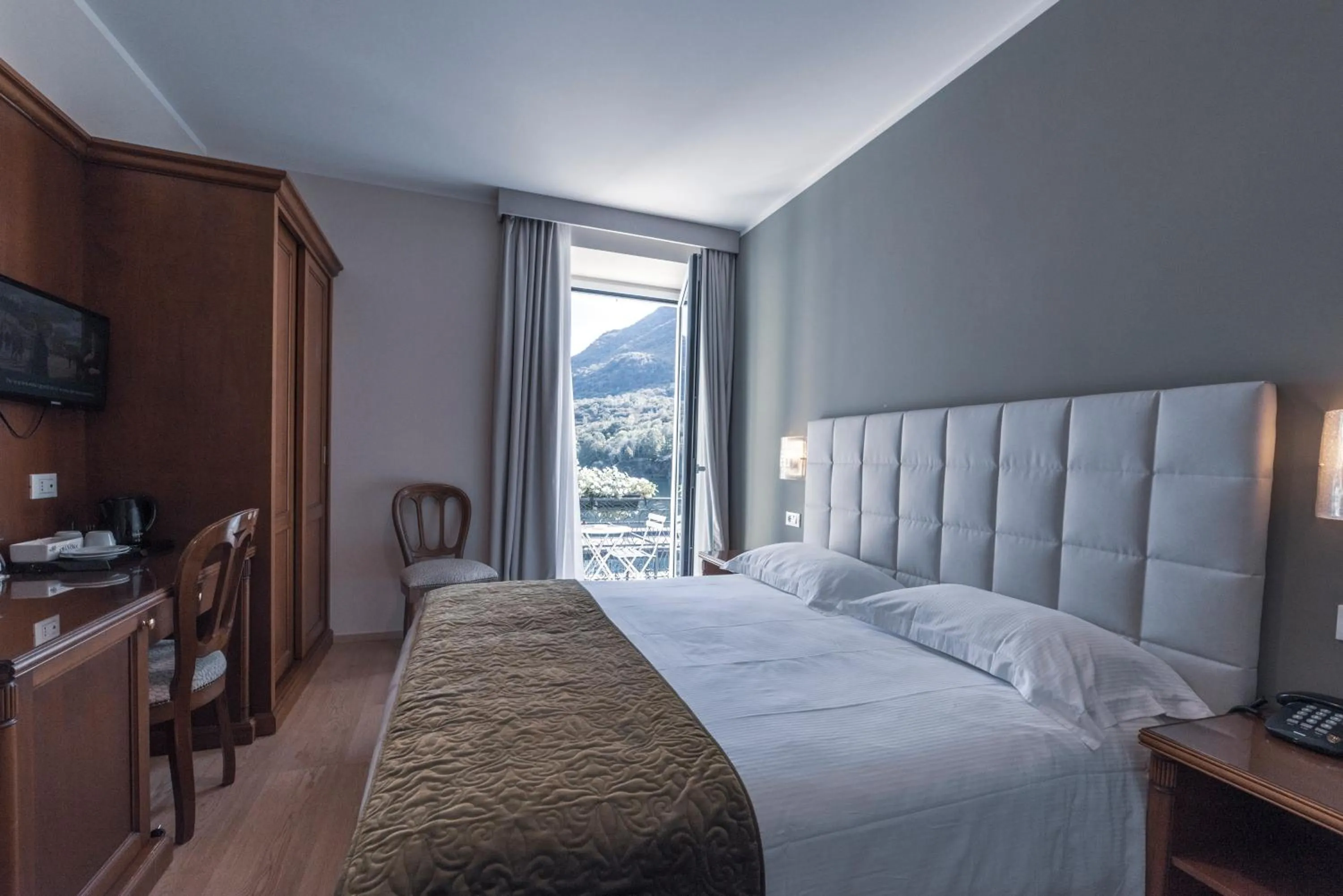 Bed in Hotel Due Palme