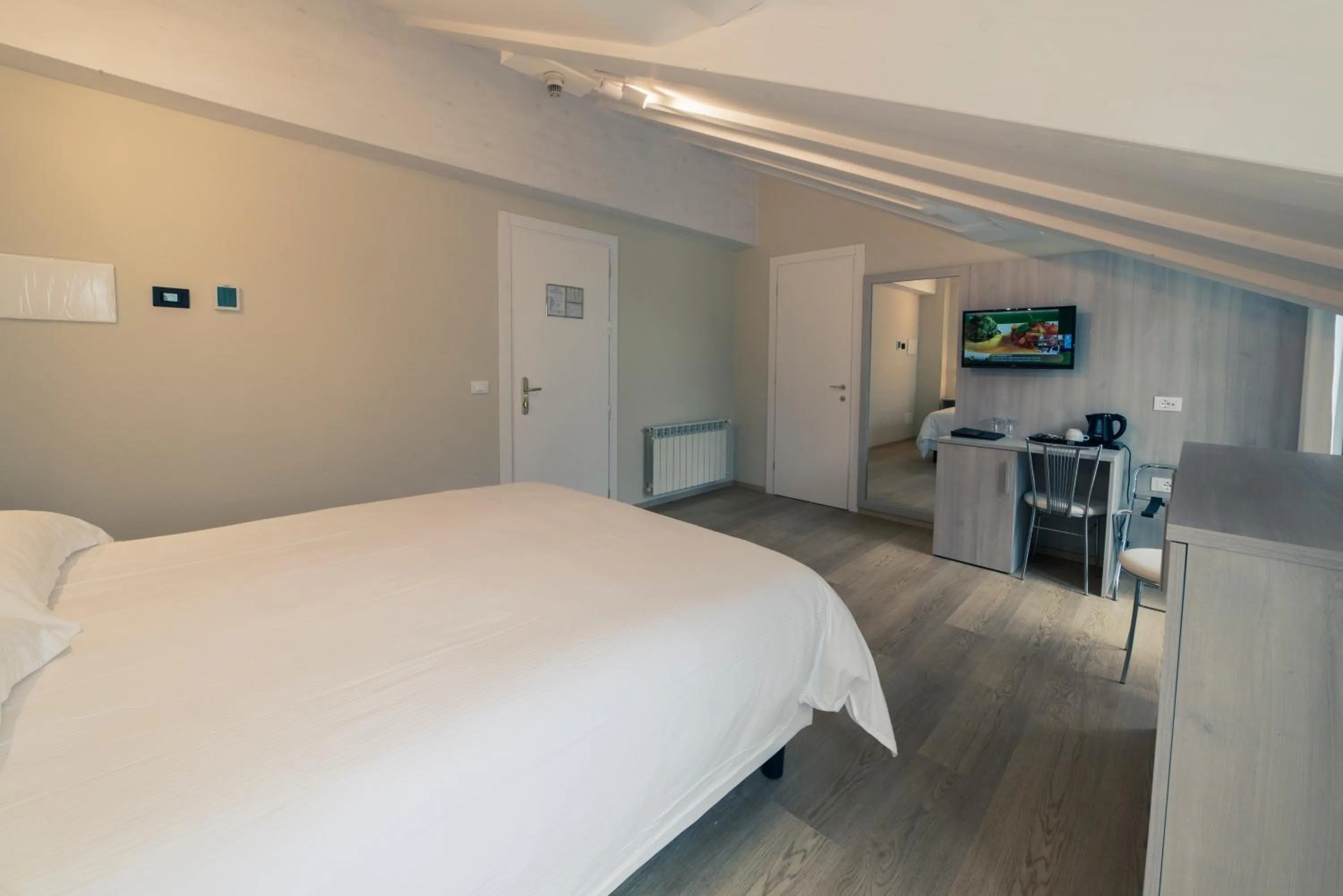 Bed in Hotel Due Palme