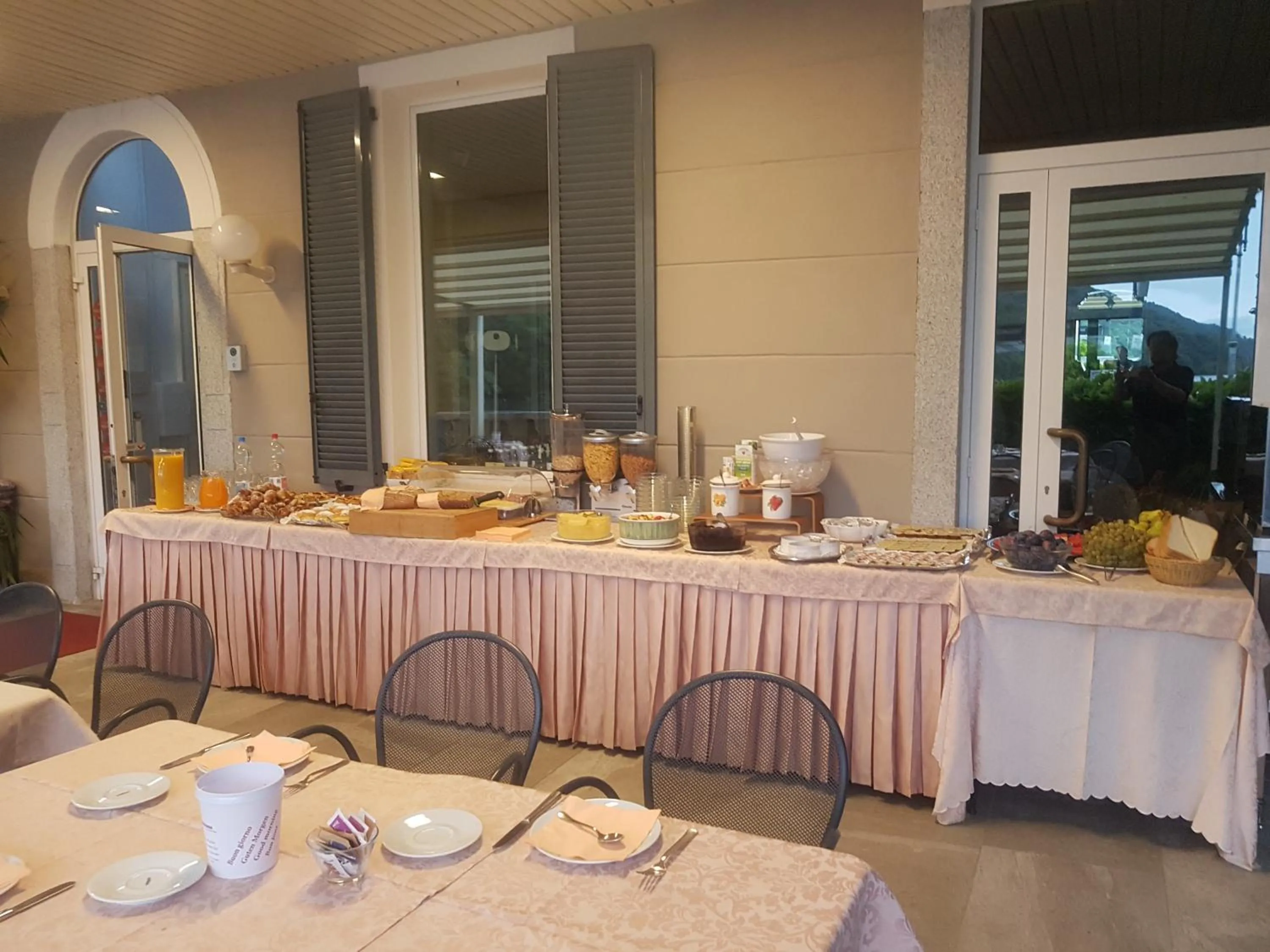 Food and drinks in Hotel Due Palme