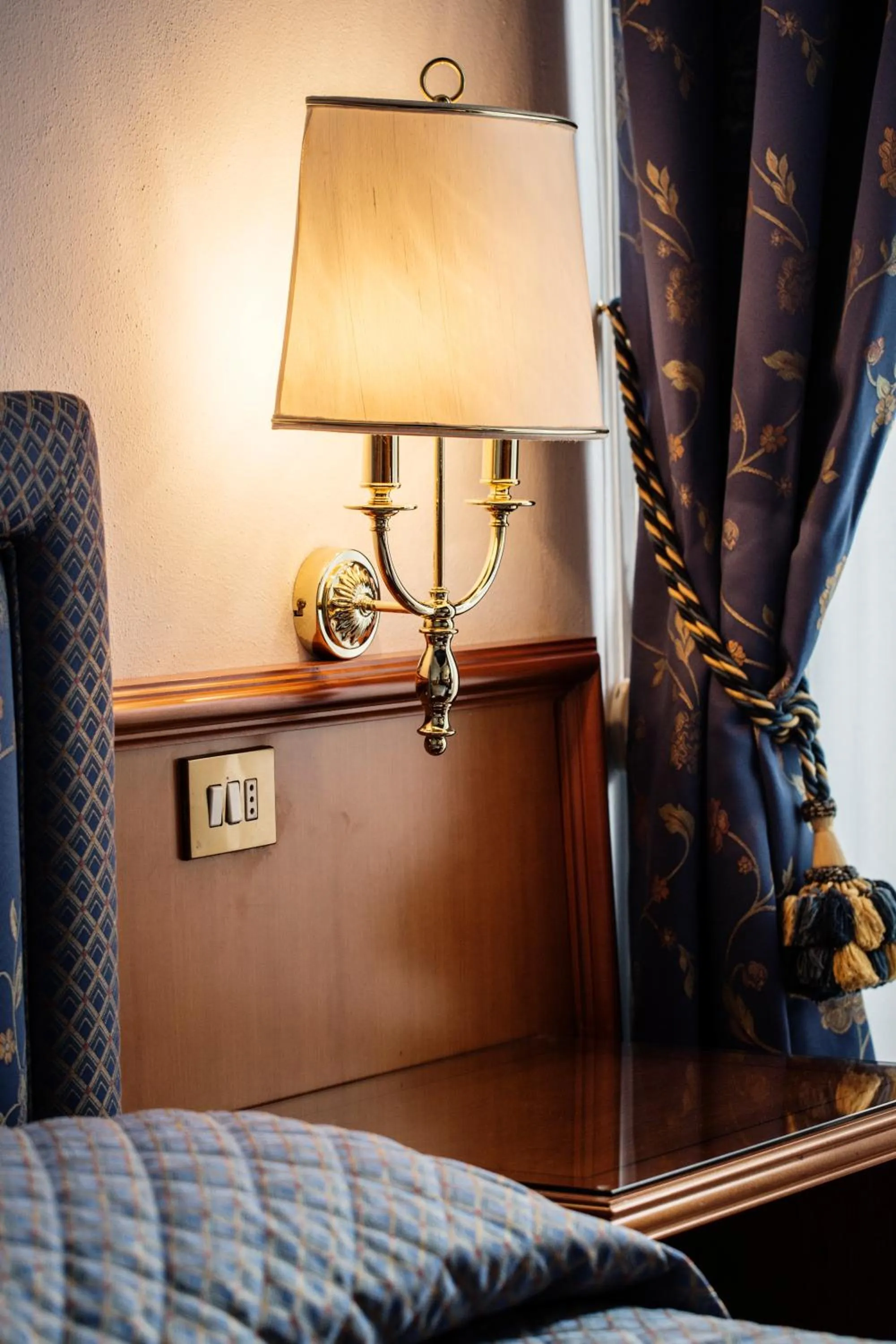 Decorative detail in Hotel Due Palme