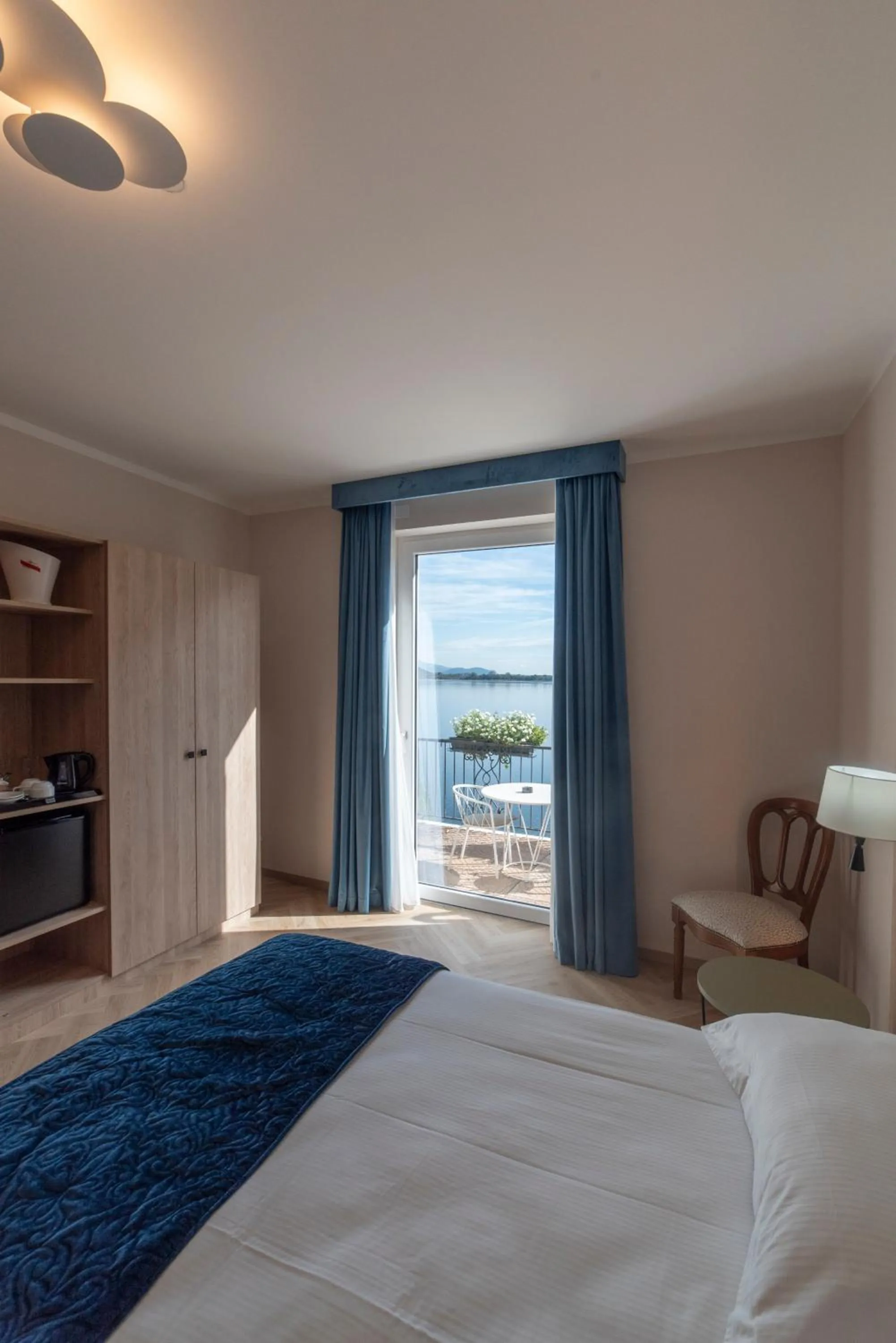 Bed in Hotel Due Palme