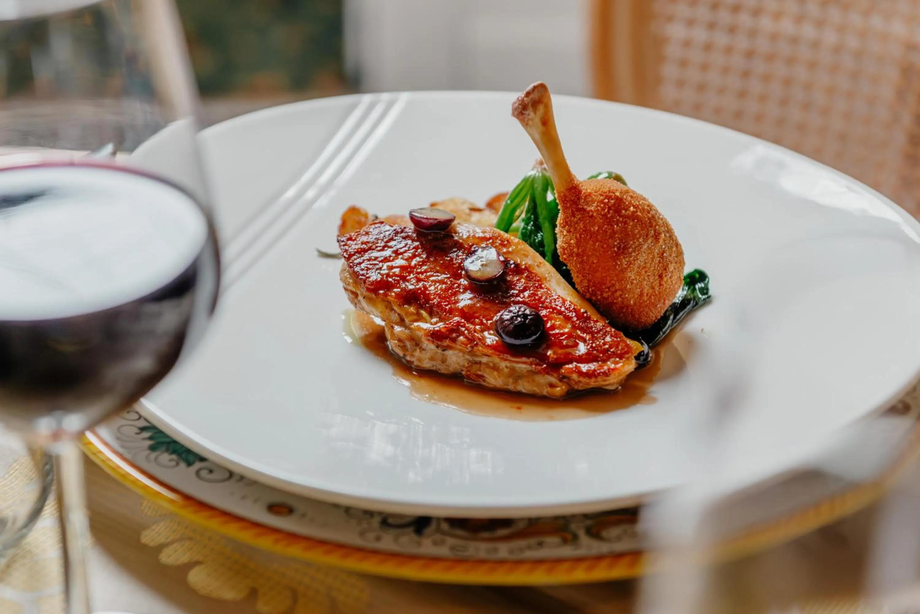 Restaurant/places to eat in Hotel Due Palme