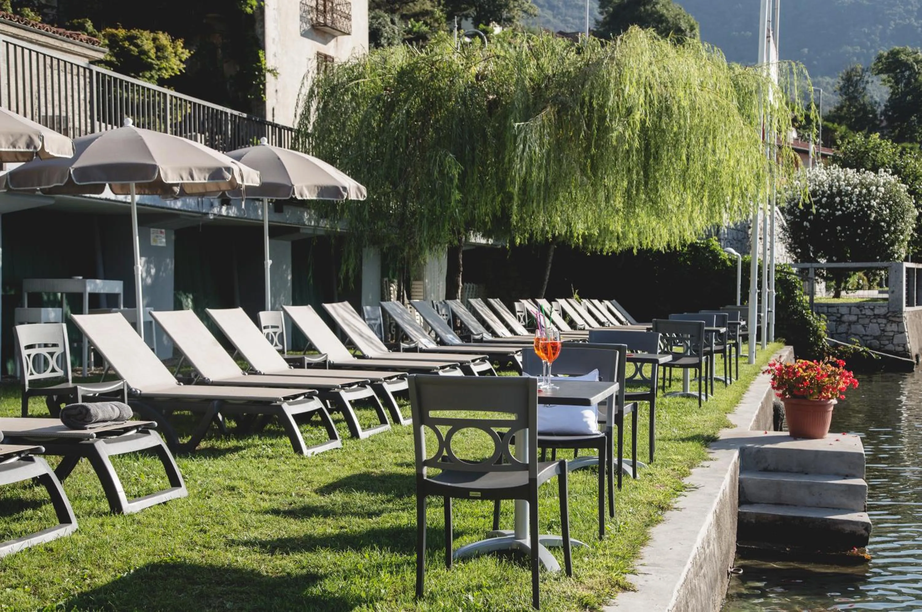 Garden view in Hotel Due Palme