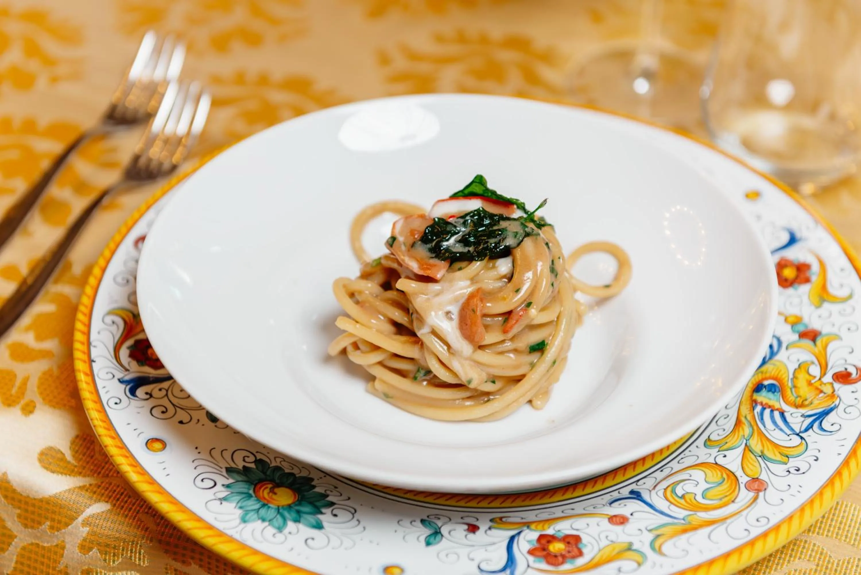 Restaurant/places to eat in Hotel Due Palme