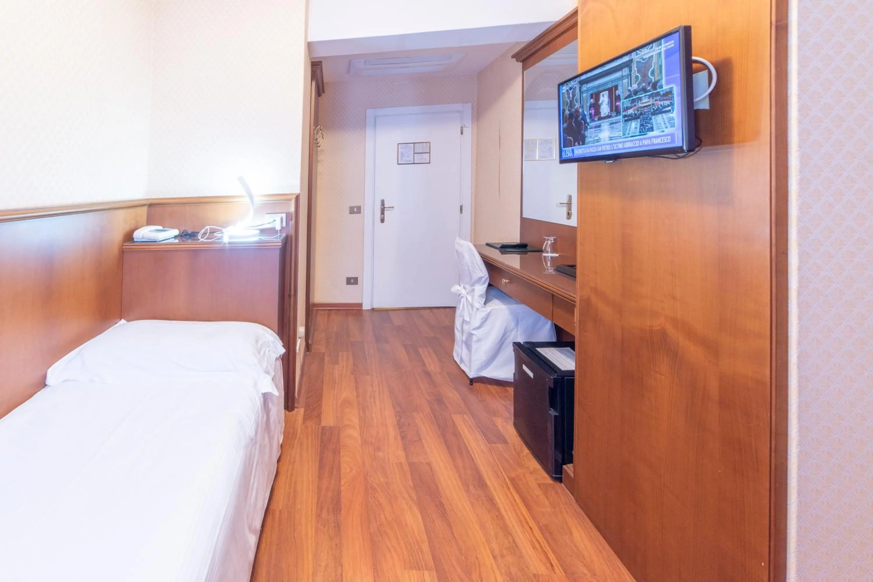 Bed in Hotel Due Palme