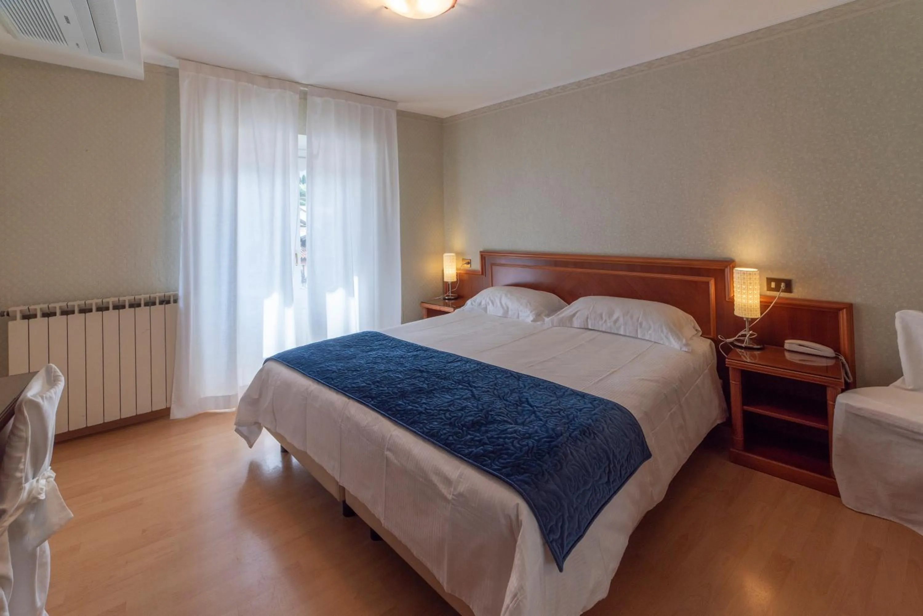 Bed in Hotel Due Palme