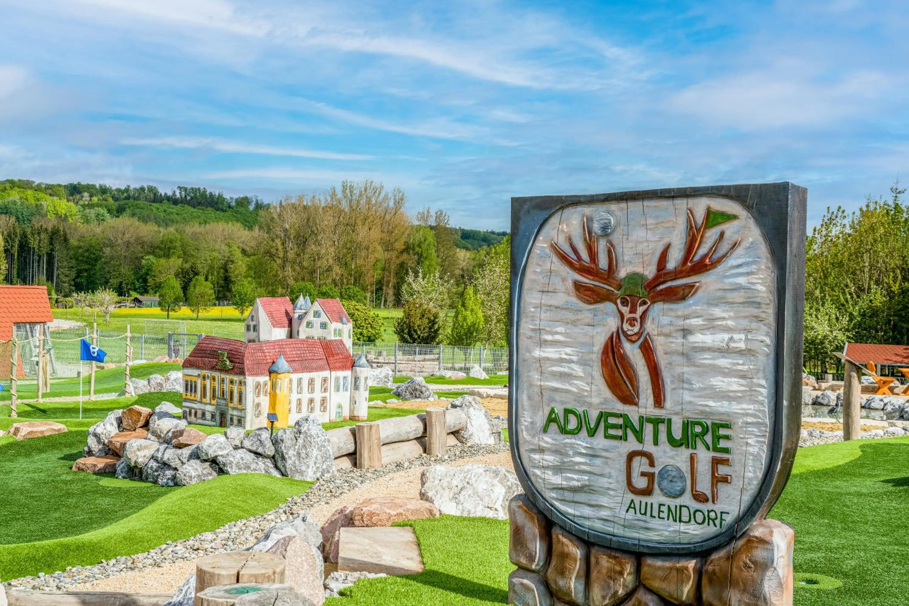 Minigolf in Hotel Hofgut Tiergarten