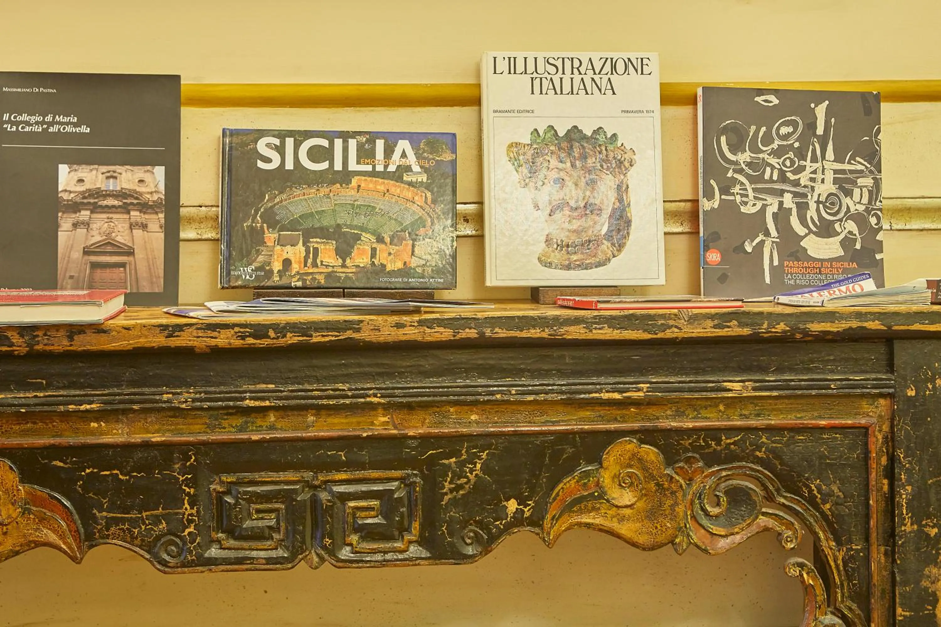 Lobby or reception in Locanda del Gagini