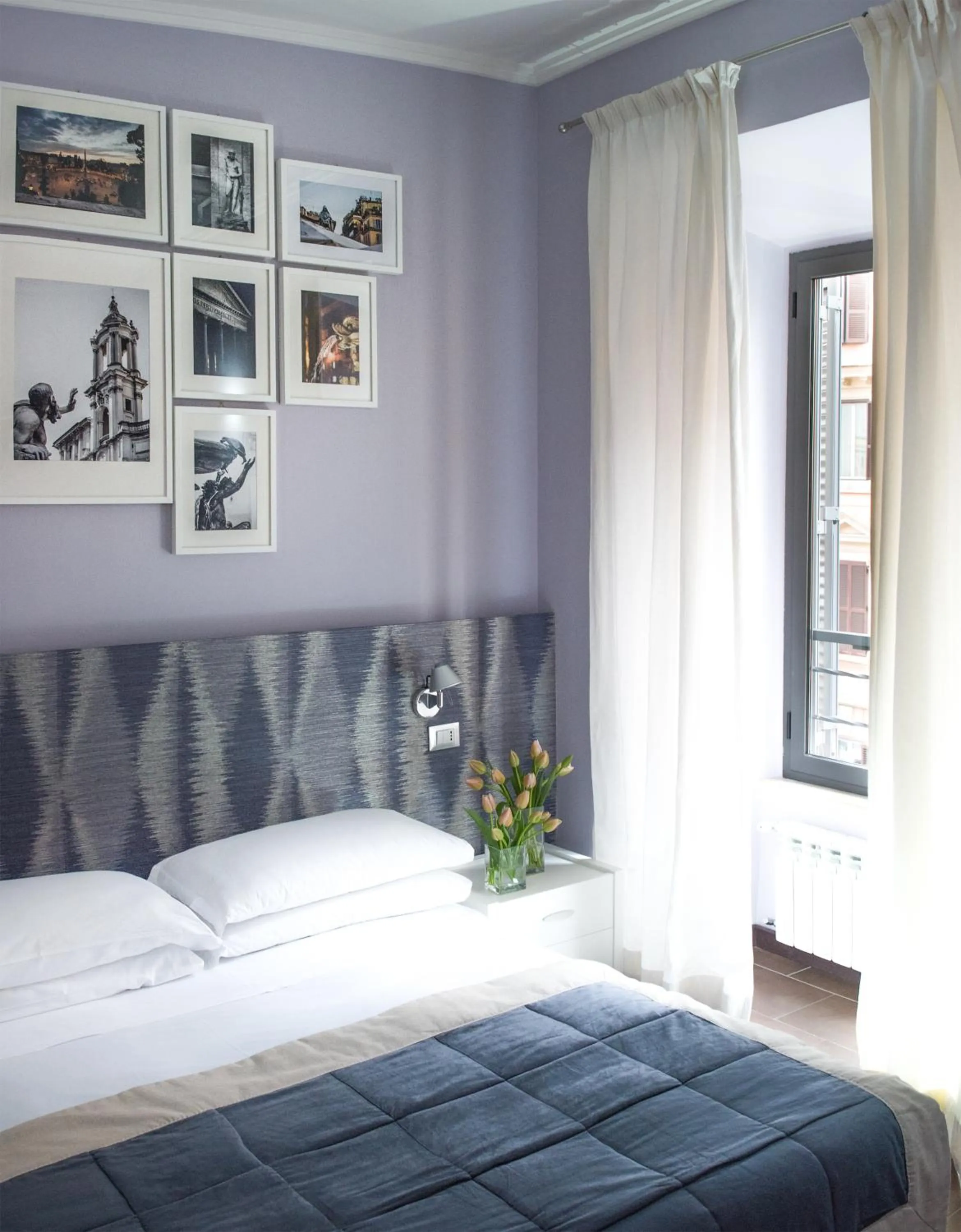Bedroom, Bed in La Cupola del Vaticano