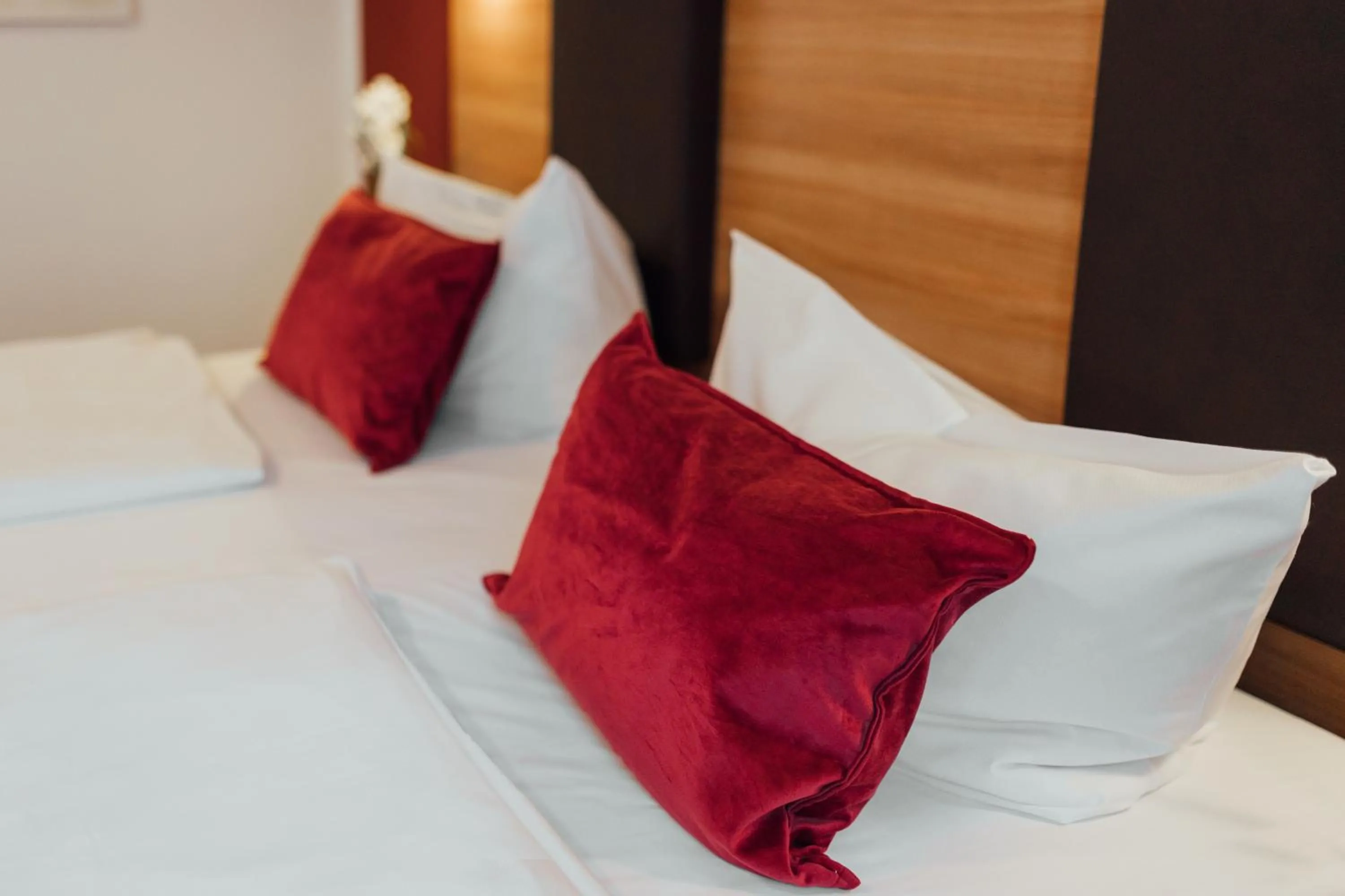 Bed in Hotel Andra München