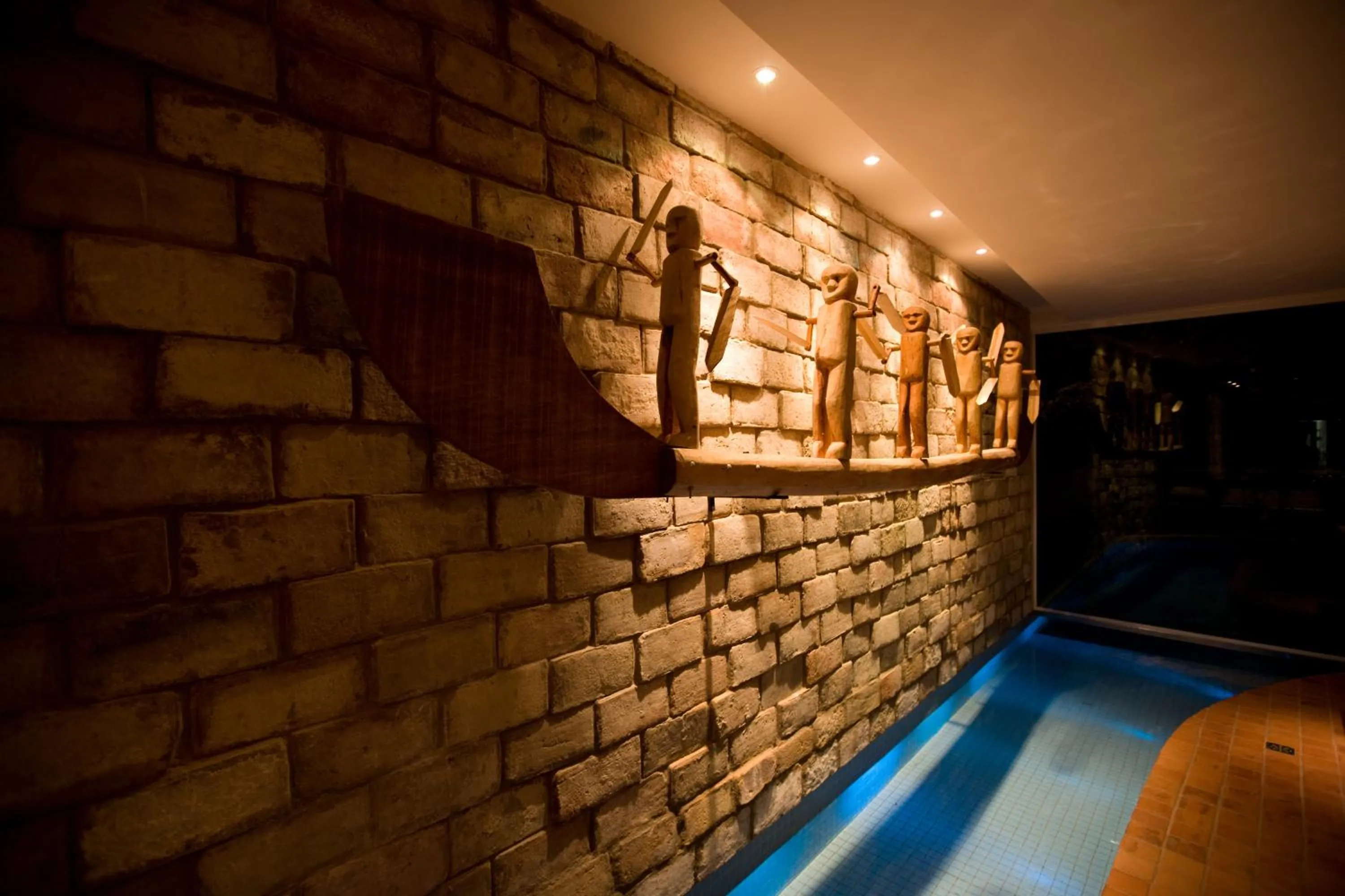 Decorative detail in Verdegreen Hotel