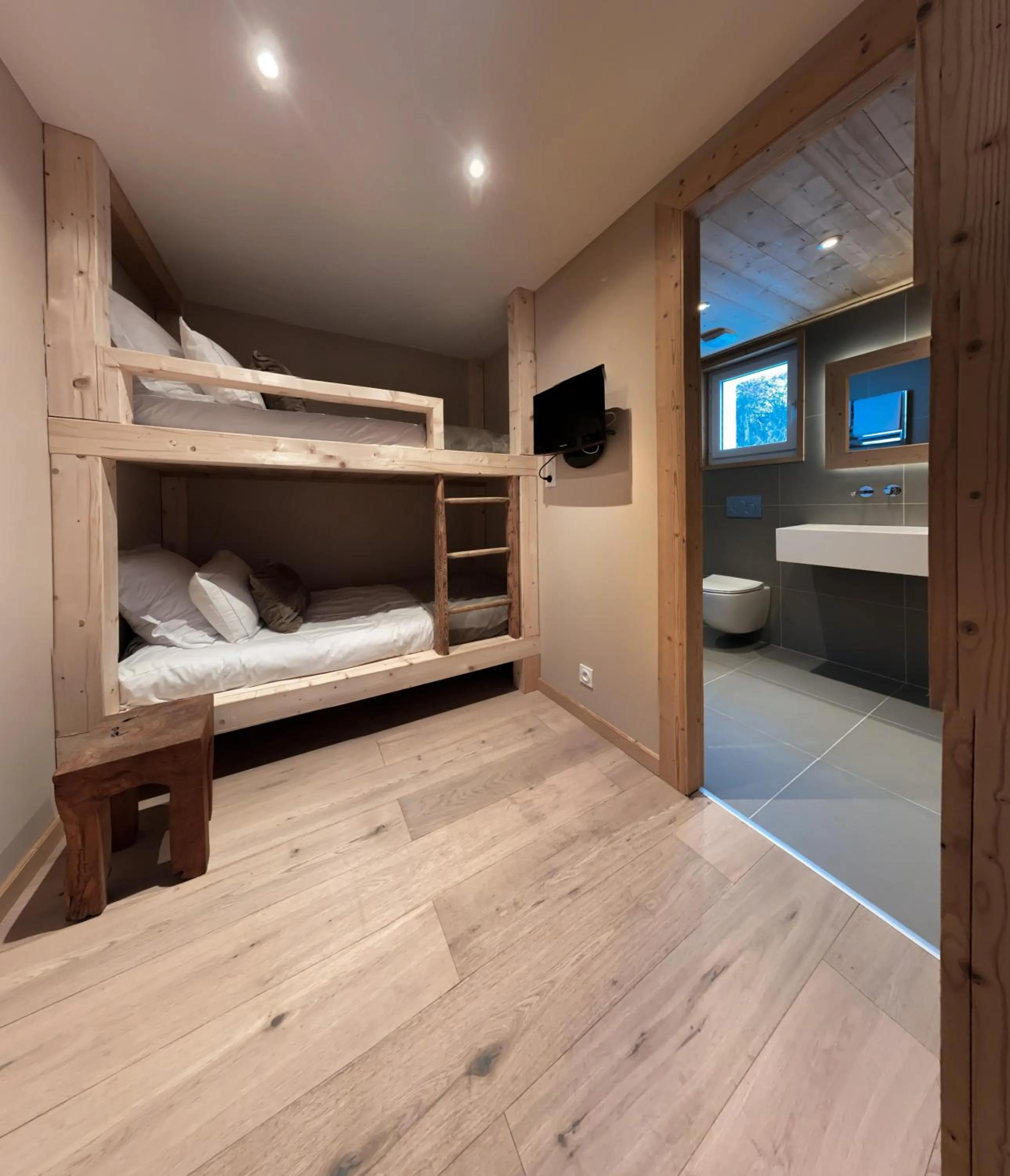 bunk bed, Bed in Hotel Les Flocons