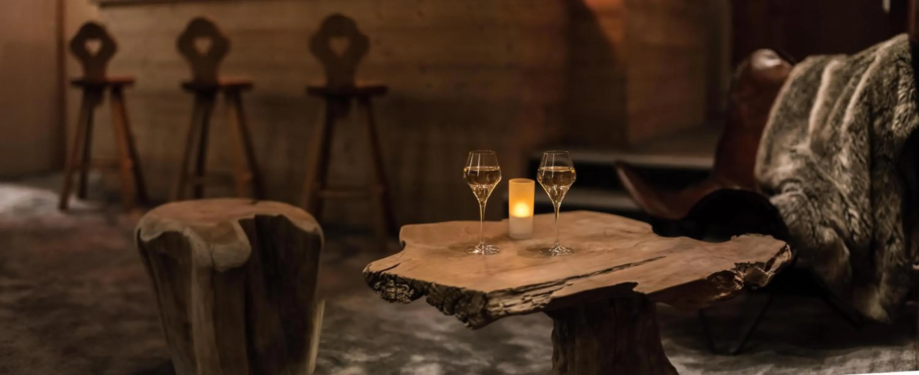 Lounge or bar in Hotel Les Flocons