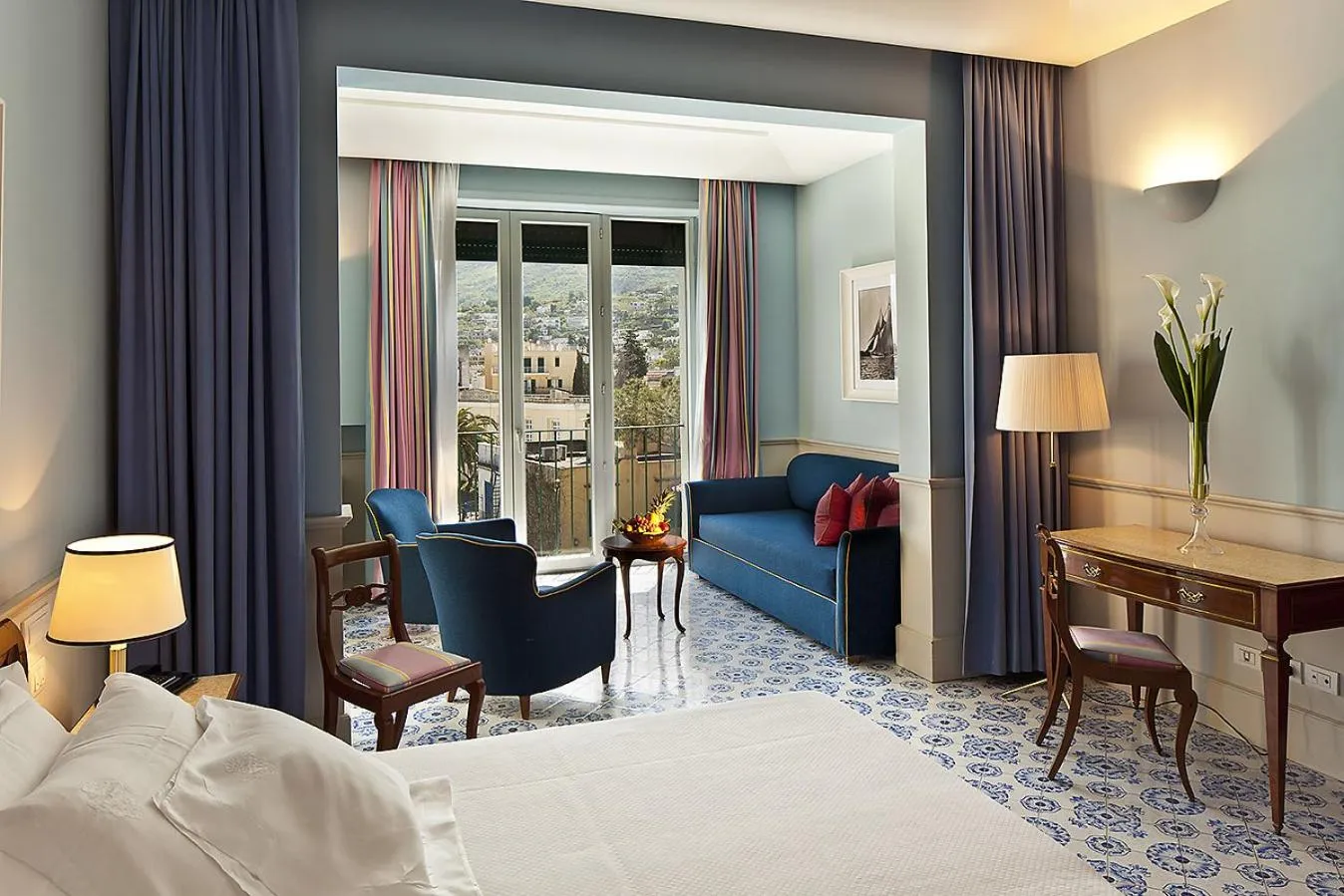 View (from property/room), Bed in Regina Isabella-Resort Spa Restaurant