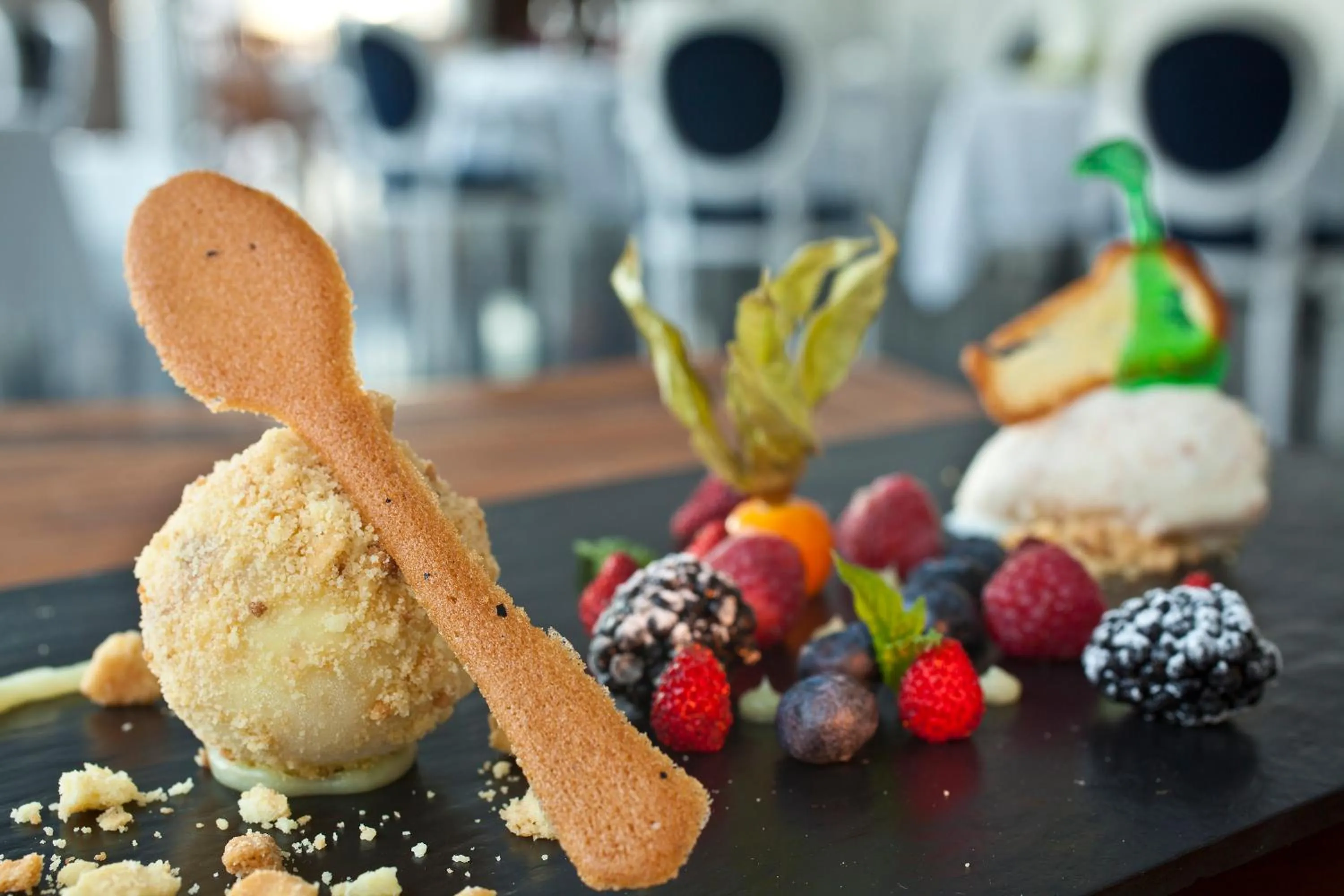 Food close-up in Regina Isabella-Resort Spa Restaurant