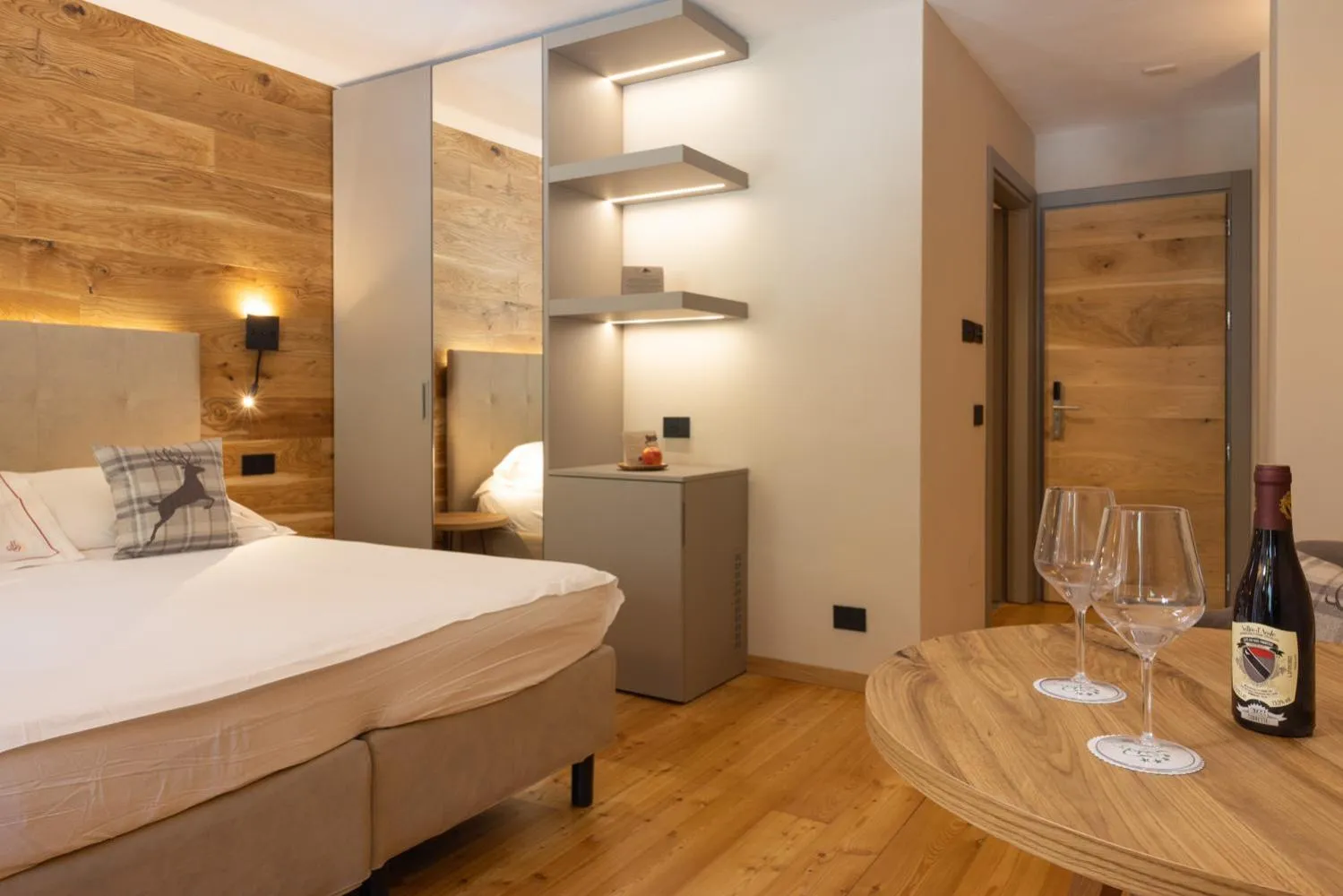 Bed in Hotel Relais Des Glaciers - Adults Only