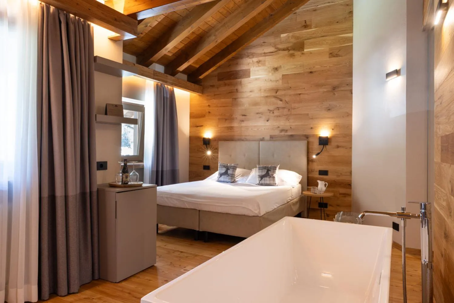 Junior Suite with Balcony in Hotel Relais Des Glaciers - Adults Only