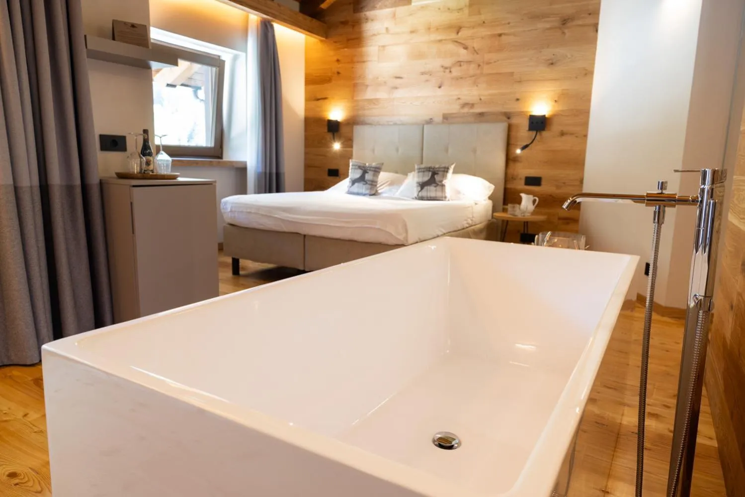 Bed in Hotel Relais Des Glaciers - Adults Only
