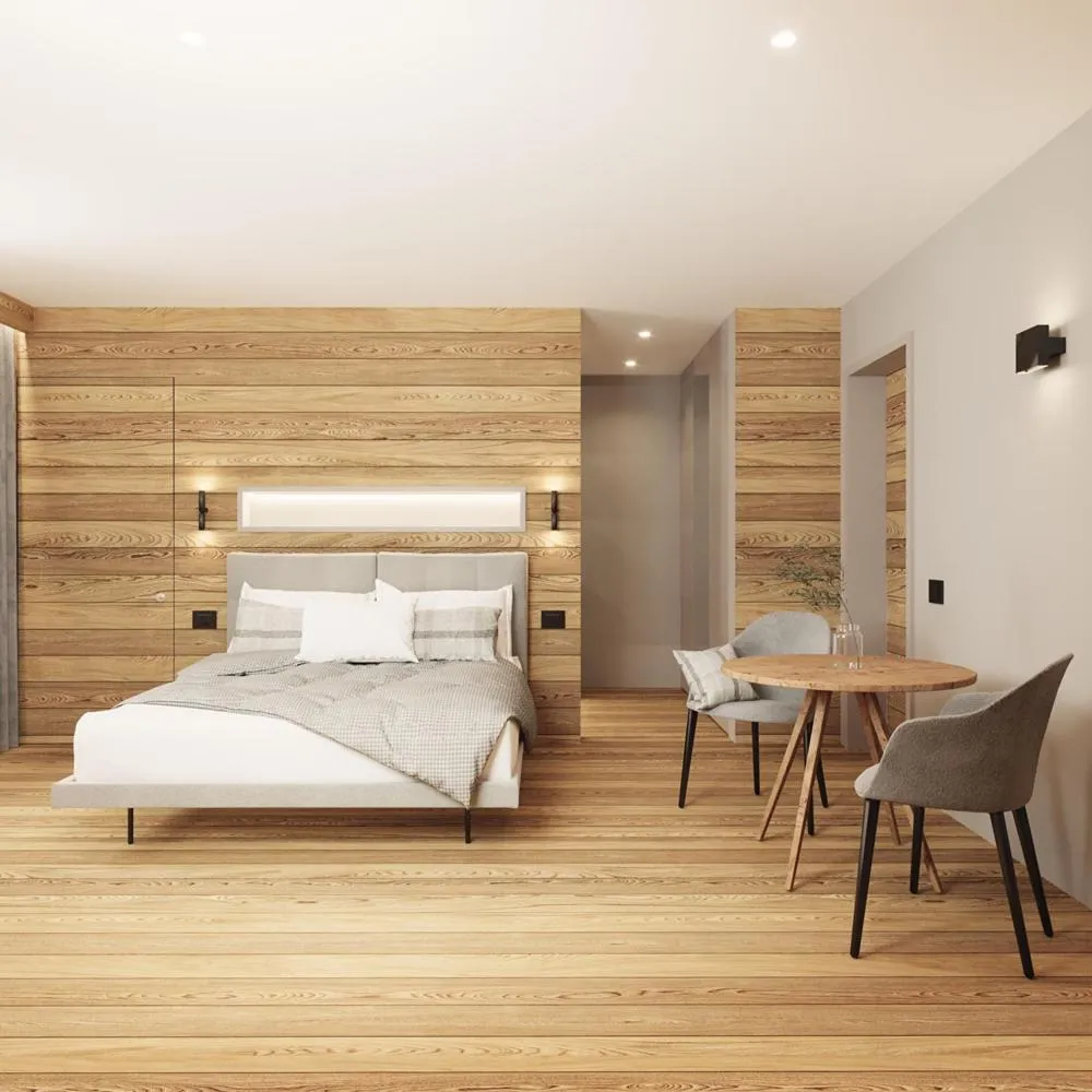 Bed in Hotel Relais Des Glaciers - Adults Only