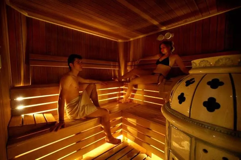 Sauna in Hotel Relais Des Glaciers - Adults Only