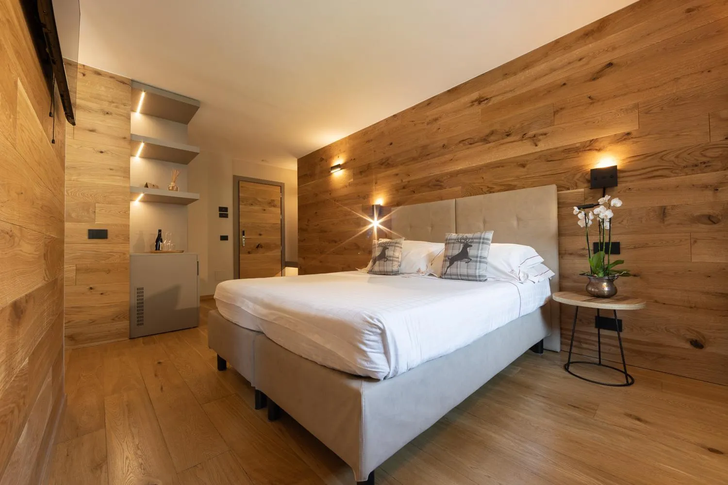 Bed in Hotel Relais Des Glaciers - Adults Only