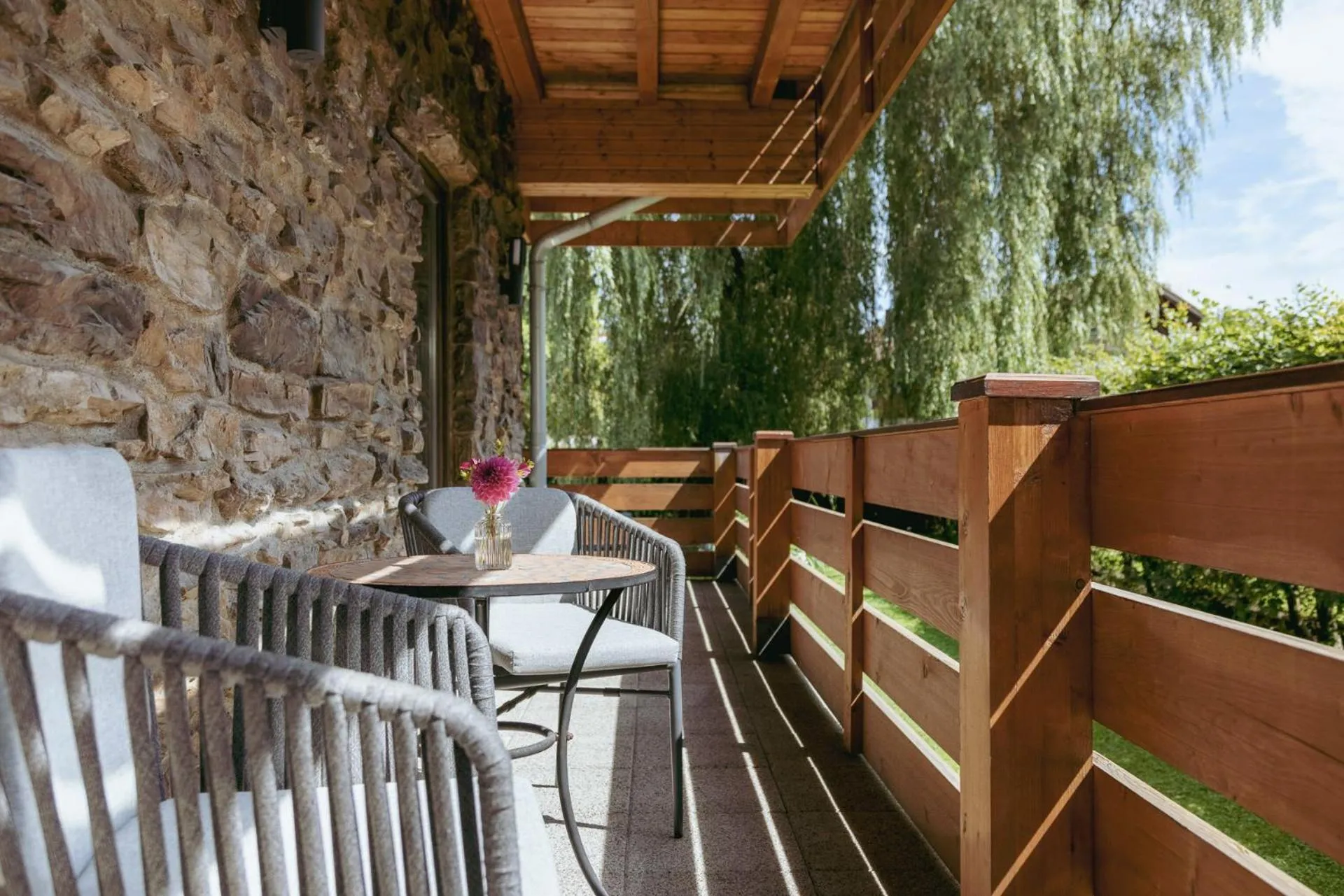 Balcony/Terrace in Hotel Villa Lago