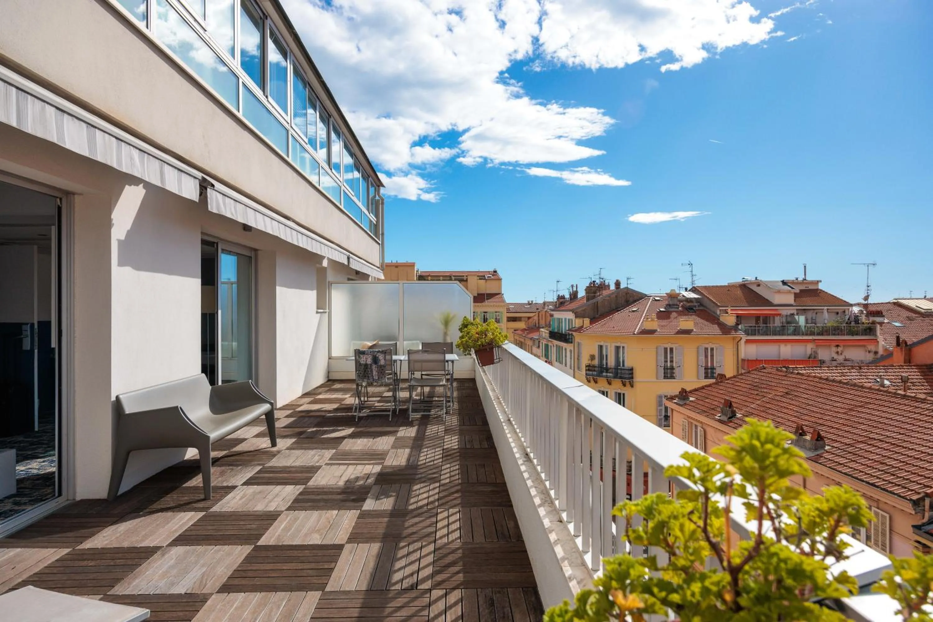 Balcony/Terrace in Ibis Styles Menton Centre