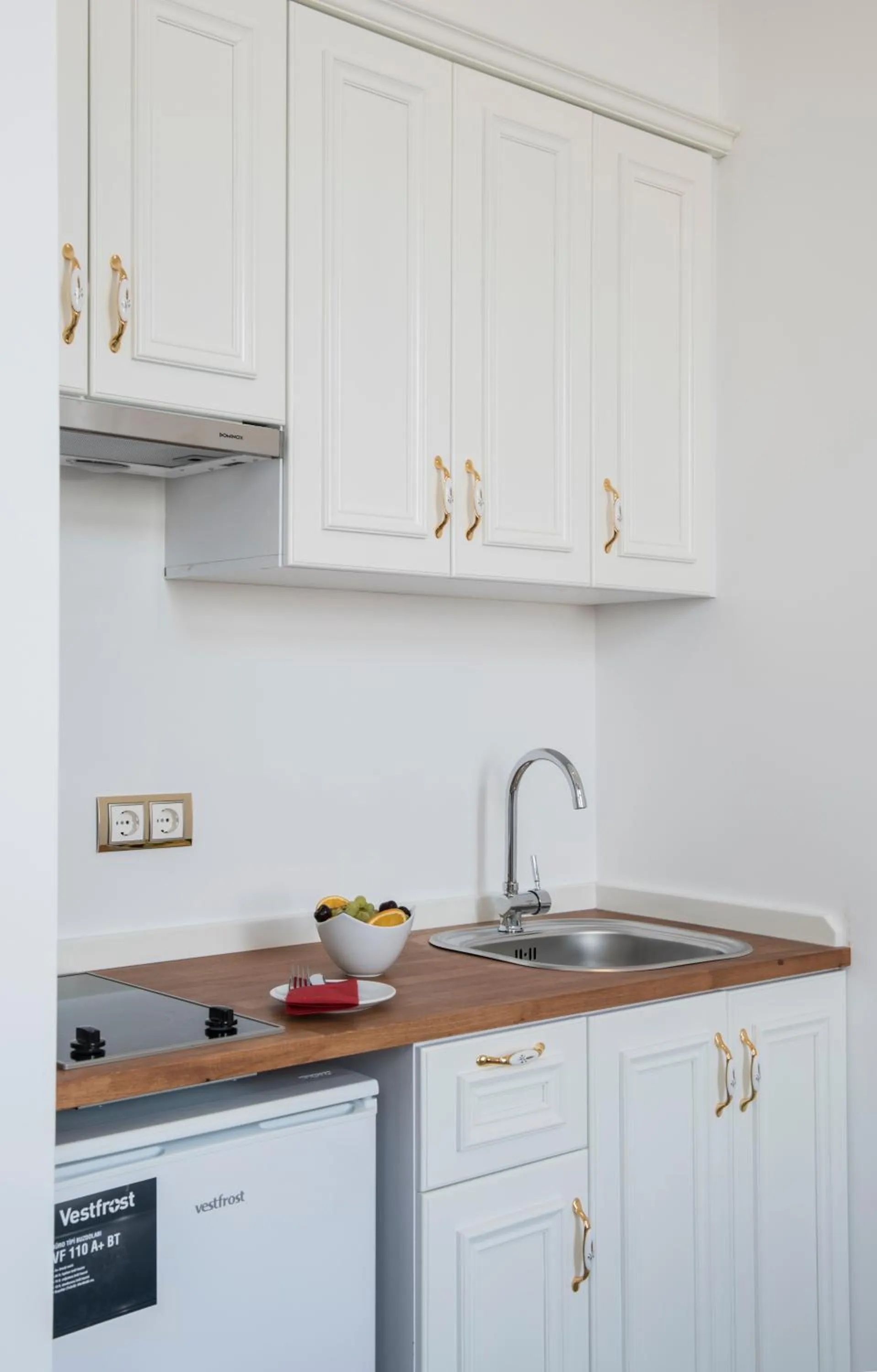 Kitchen or kitchenette in Rodosto Hotel