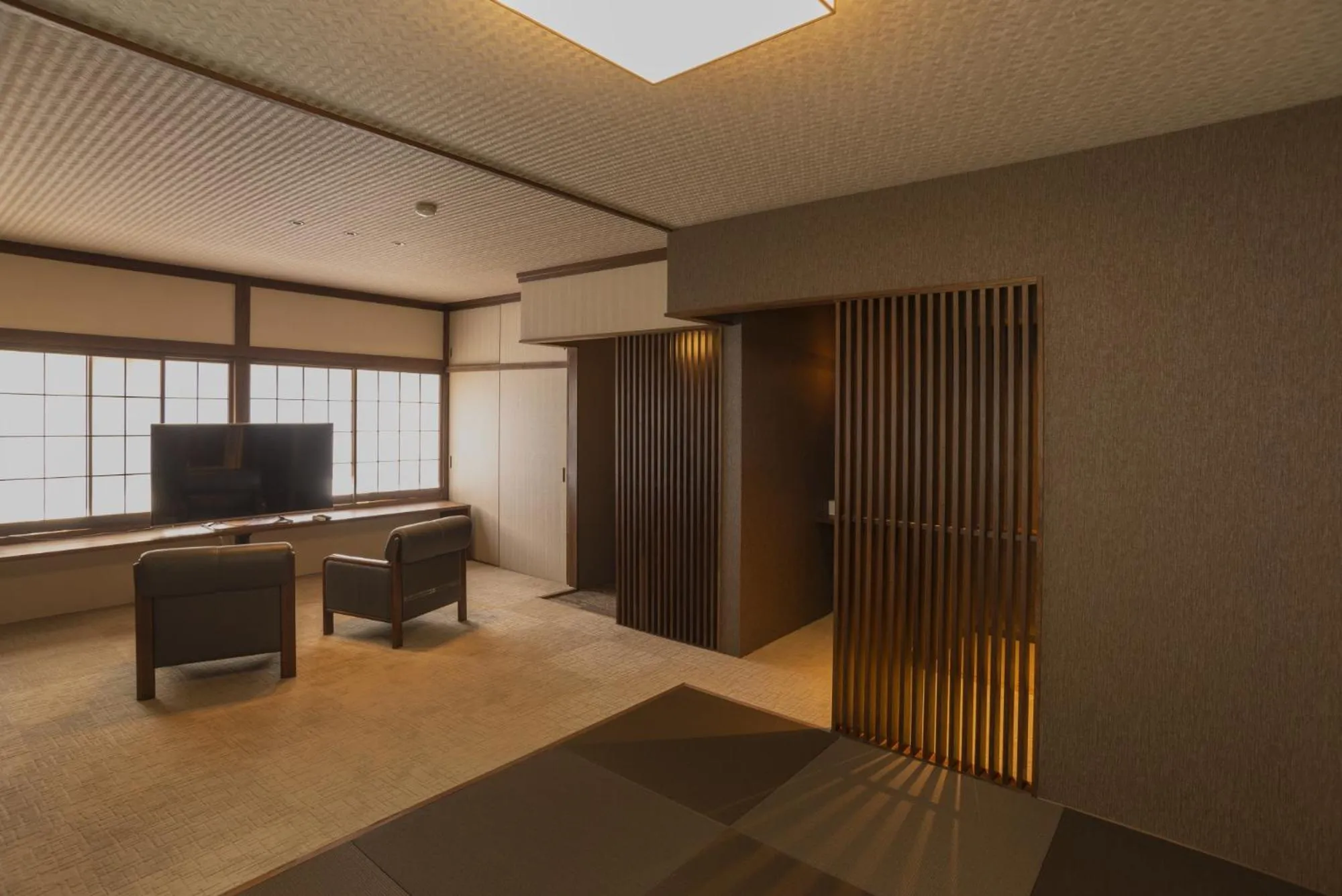 Living room in Kusatsu Onsen Eidaya