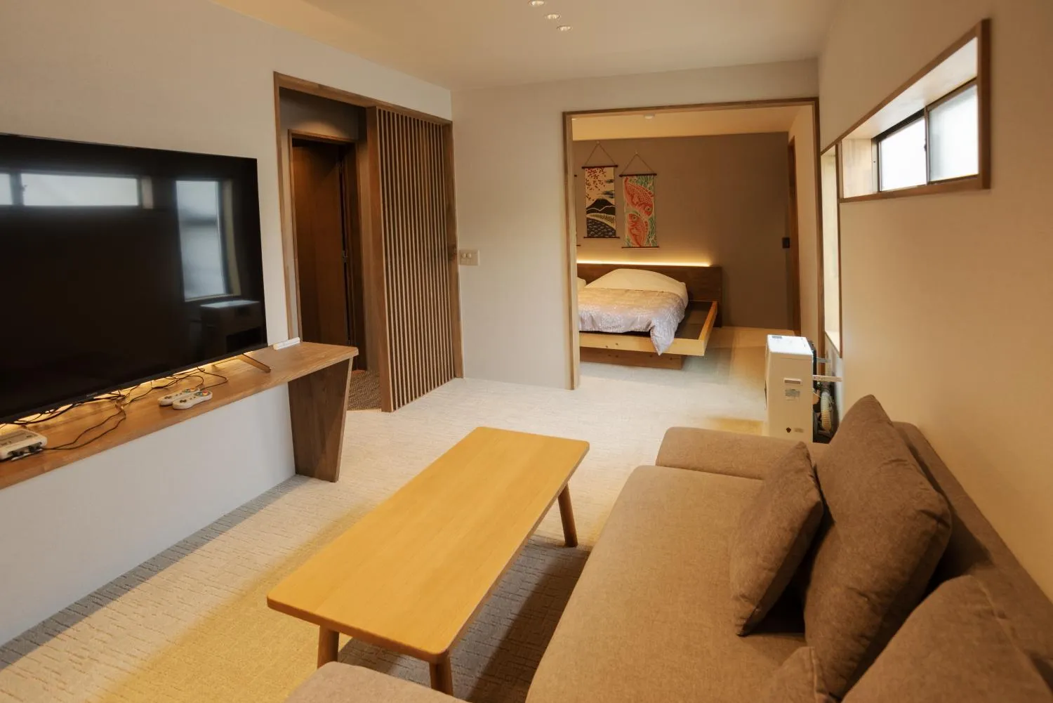 Living room in Kusatsu Onsen Eidaya