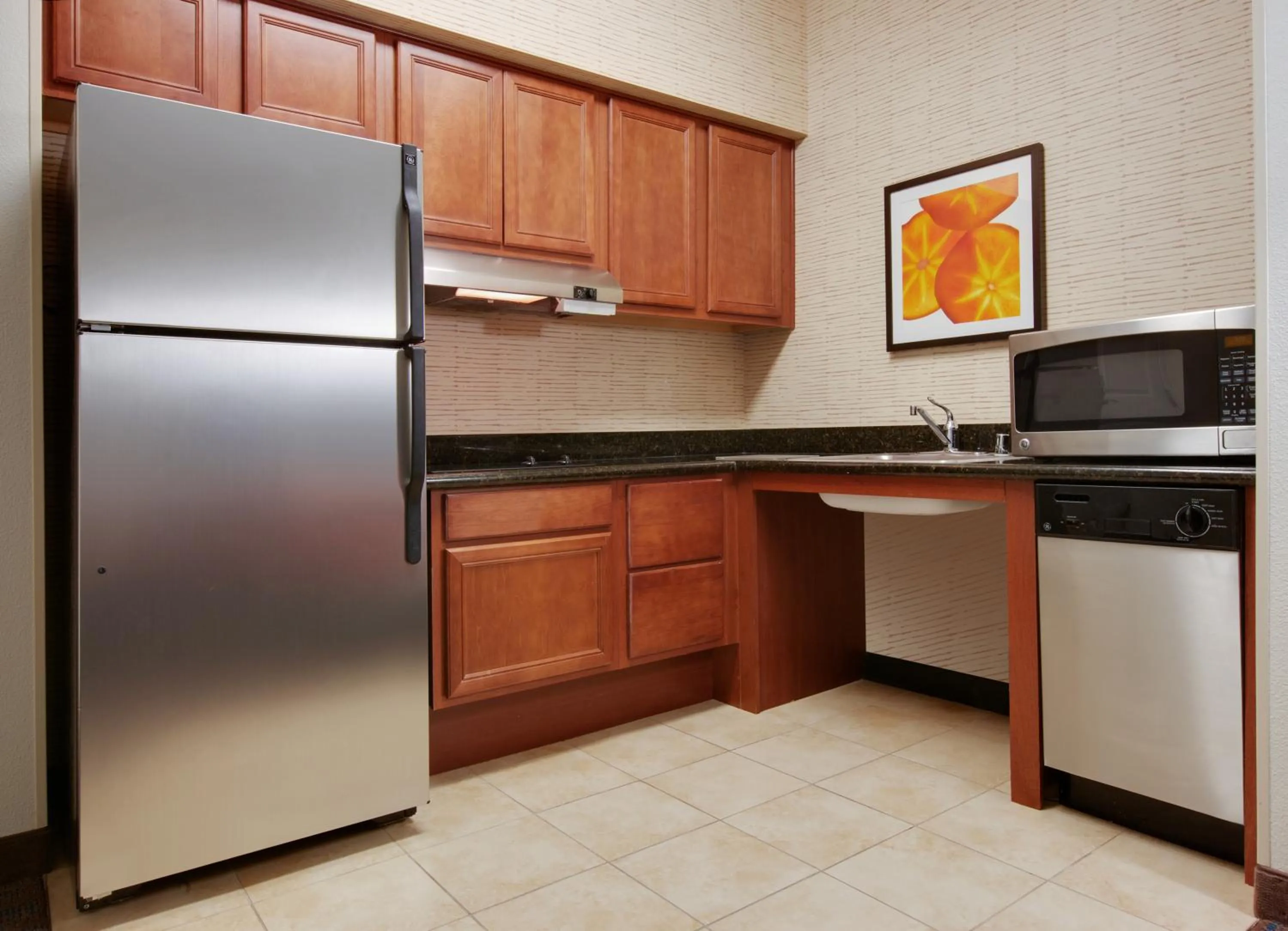 Kitchen or kitchenette in Residence Inn Midland