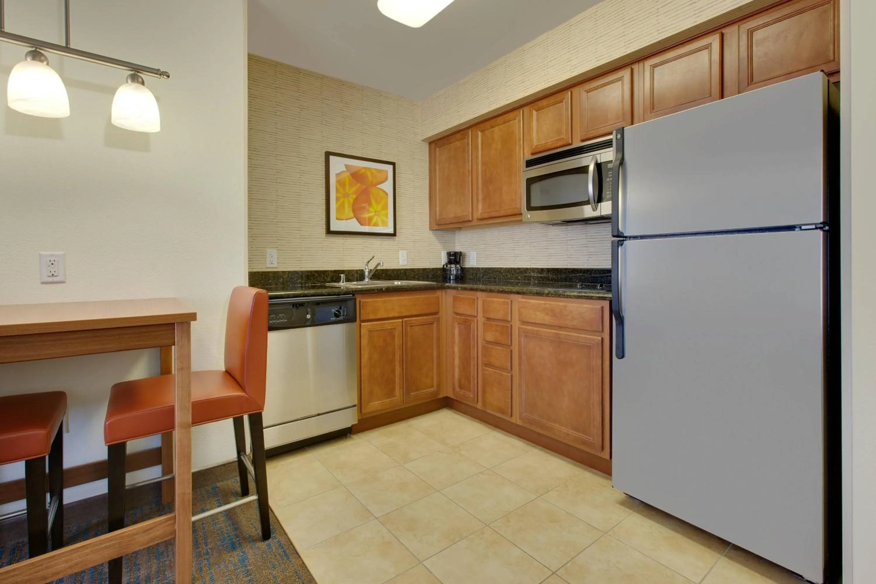 Kitchen or kitchenette in Residence Inn Midland
