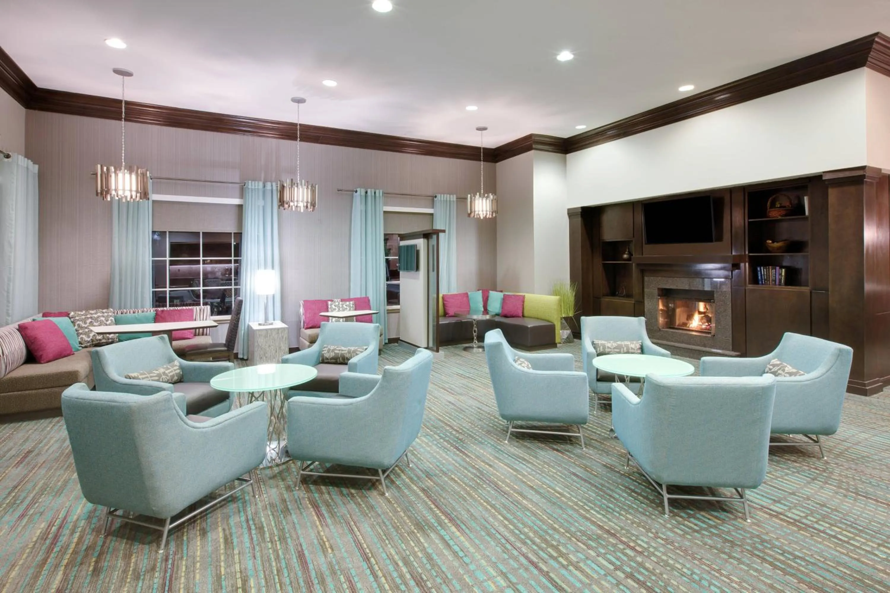 Lobby or reception in Residence Inn Midland