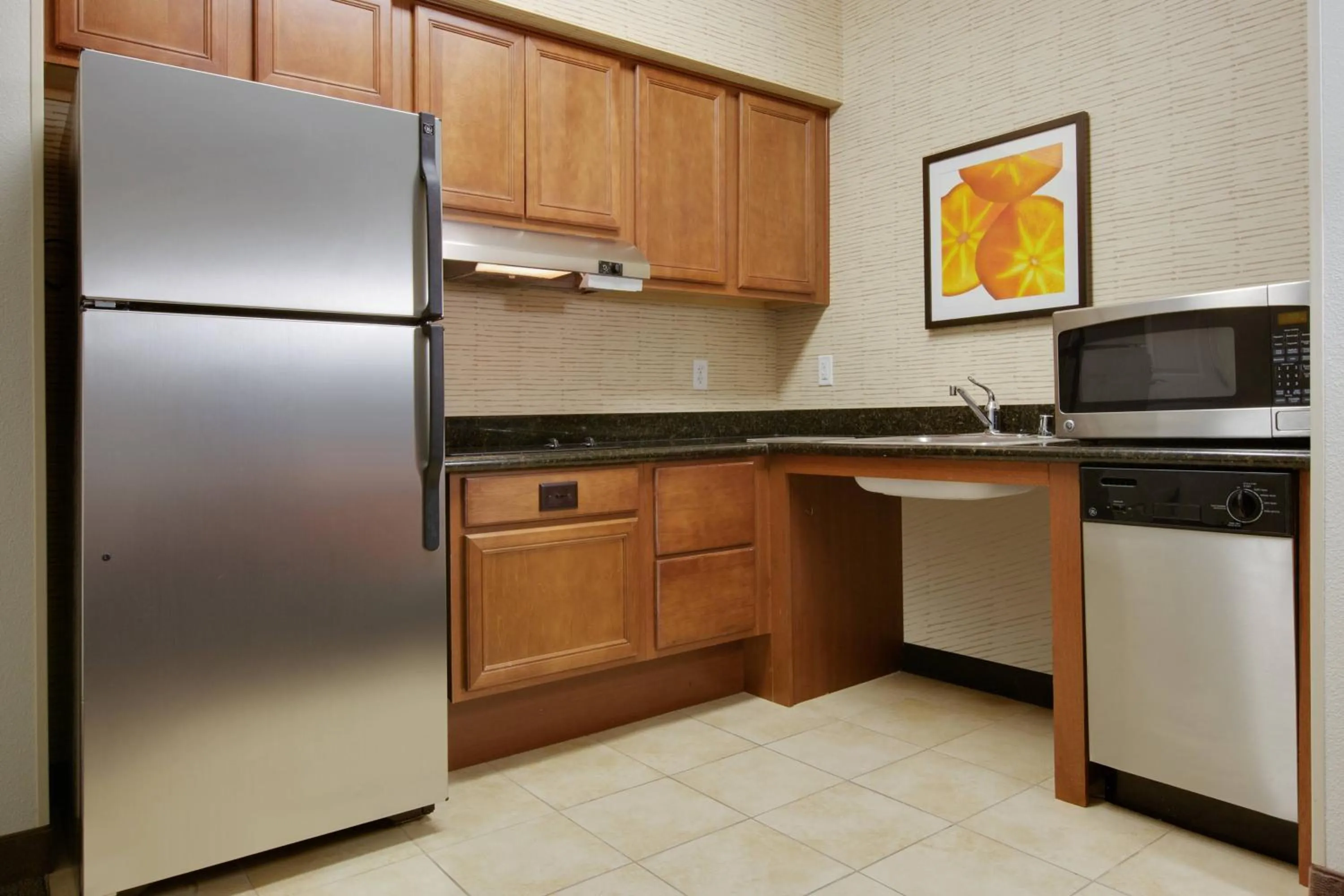 Kitchen or kitchenette in Residence Inn Midland