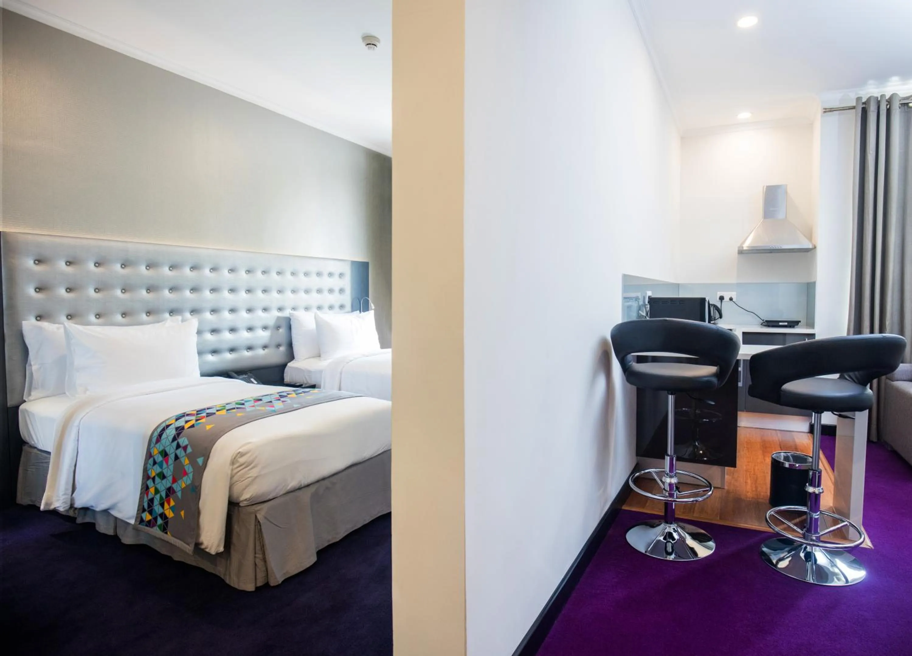 TV and multimedia, Bed in Fairway Colombo - Sri Lanka's First Hotel With Robot Technology