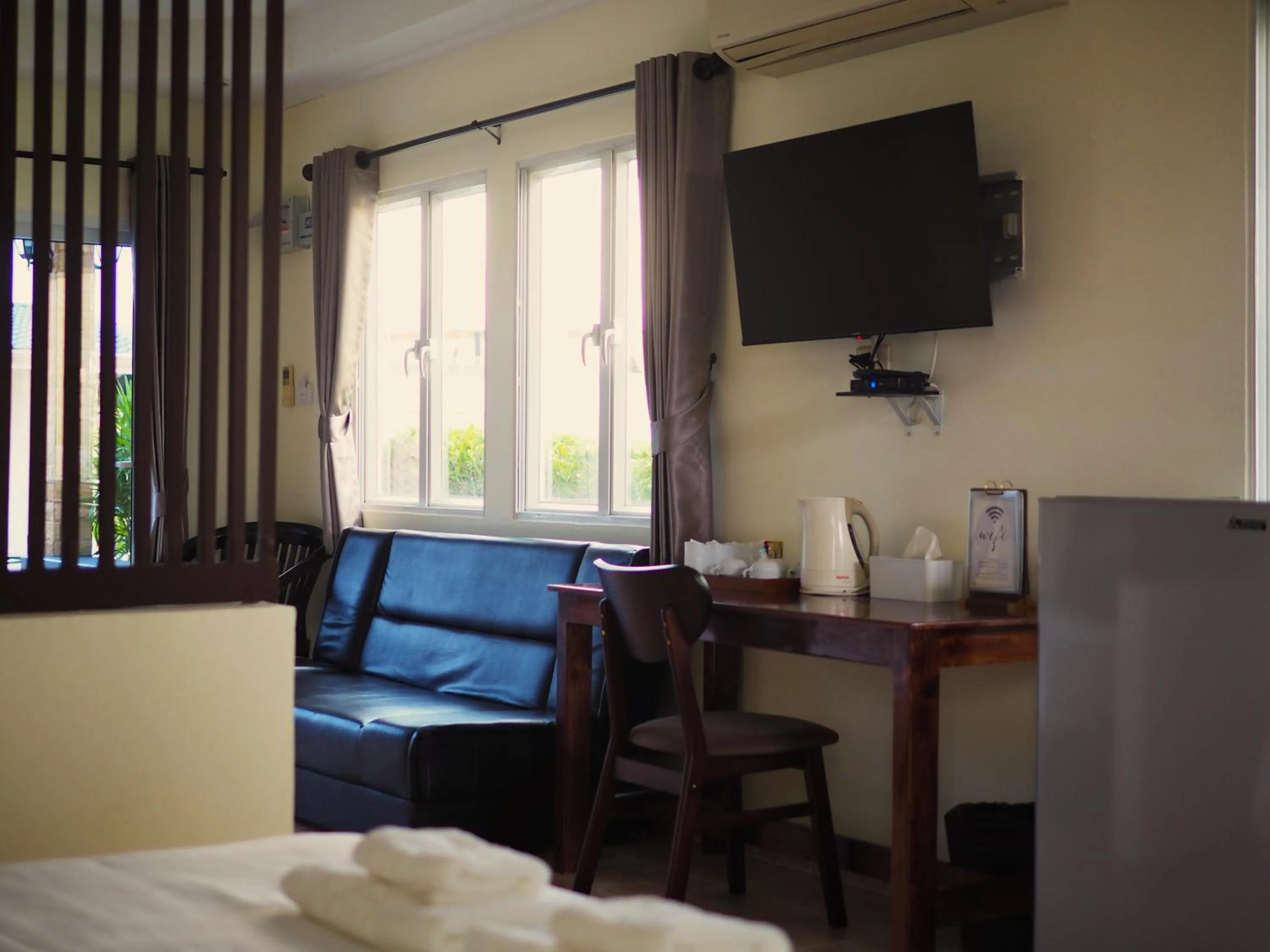 minibar, Bed in Mangoes Pattaya