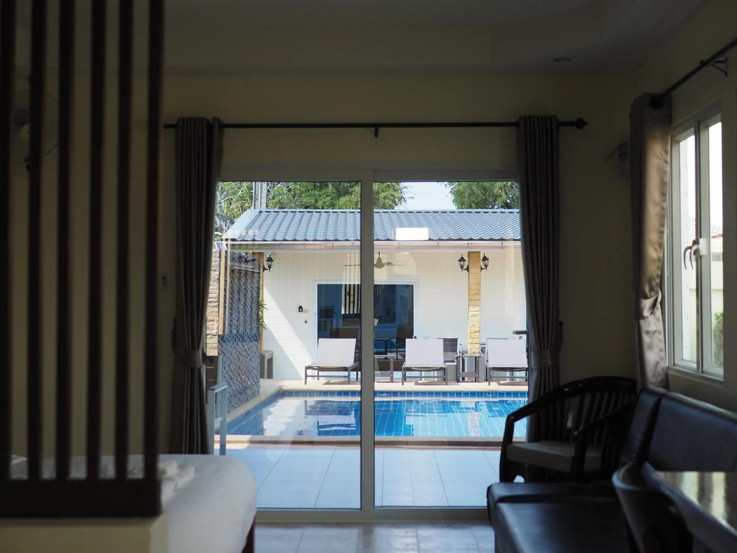 Pool view in Mangoes Pattaya