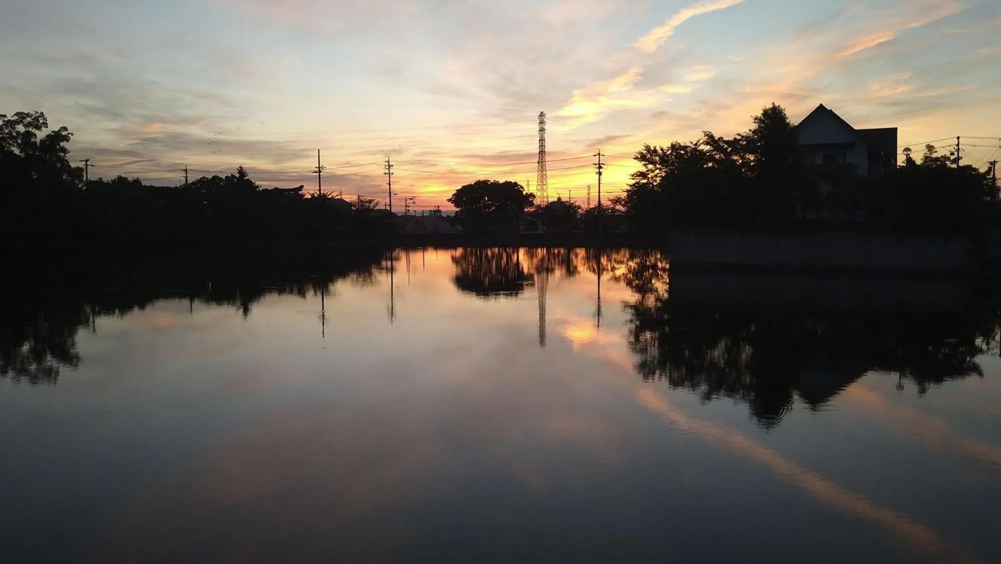 Lake view in Handa Station Hotel